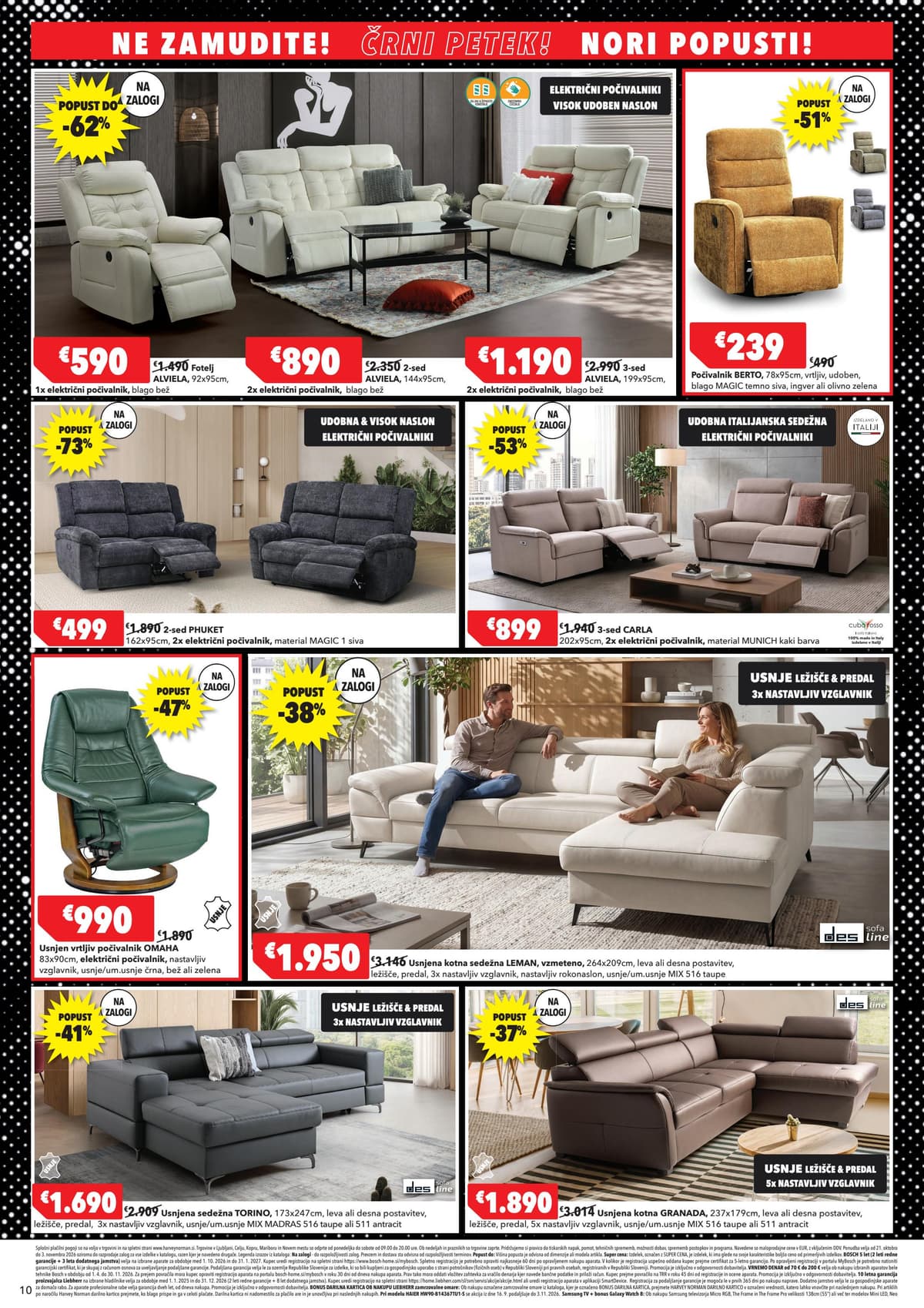 Stran 10. Harvey Norman kataloga - Črni petek popusti