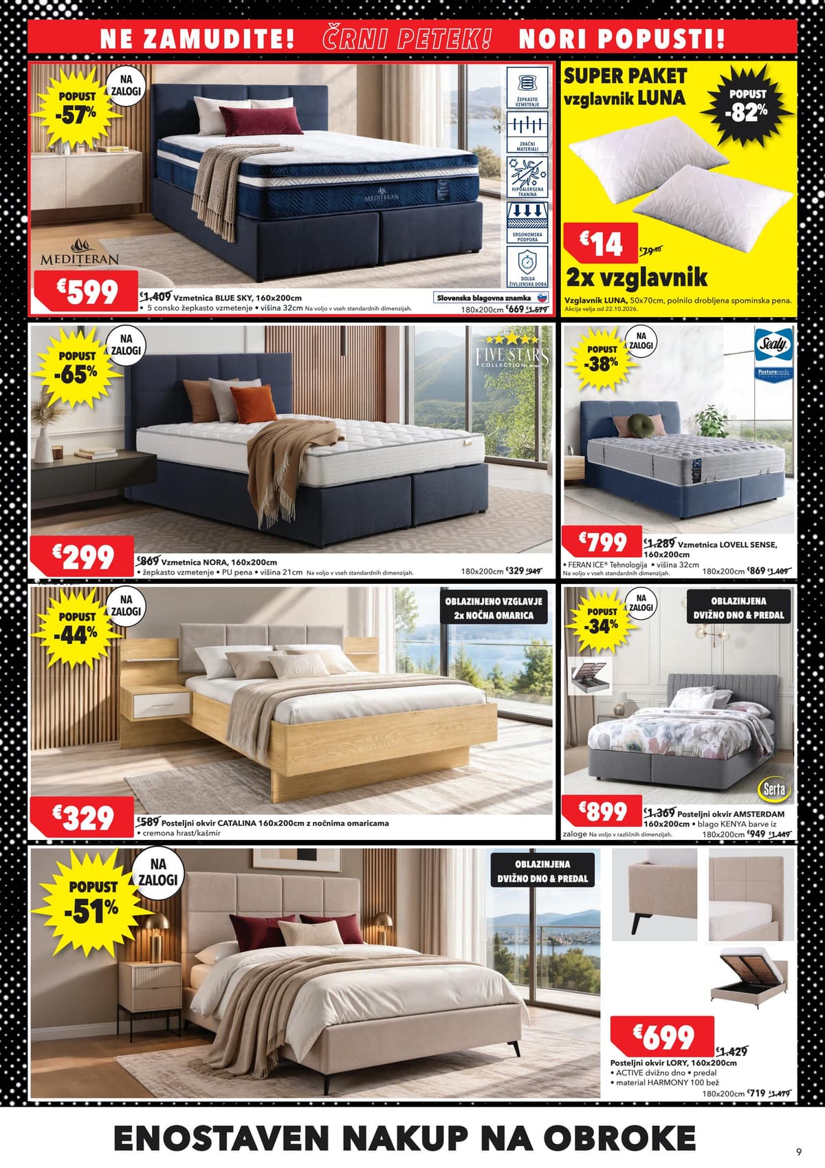Stran 9. Harvey Norman kataloga - Črni petek popusti
