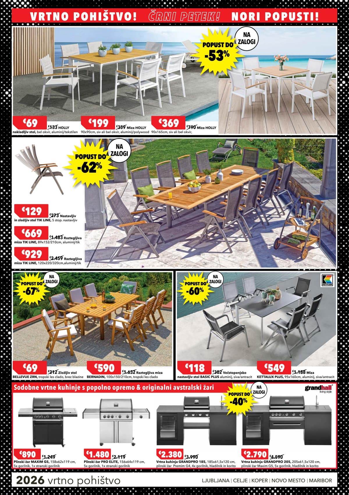 Stran 4. Harvey Norman kataloga - Velika posezonska akcija vrtnega pohištva od 28.10.2026.