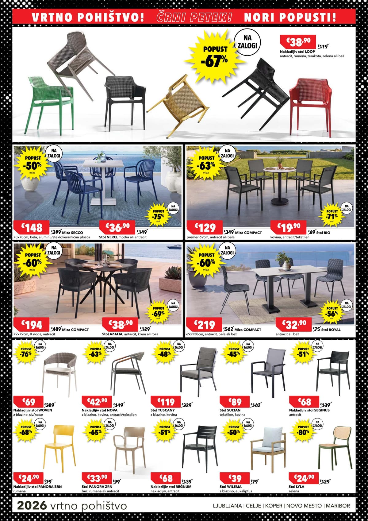 Stran 6. Harvey Norman kataloga - Velika posezonska akcija vrtnega pohištva od 28.10.2026.