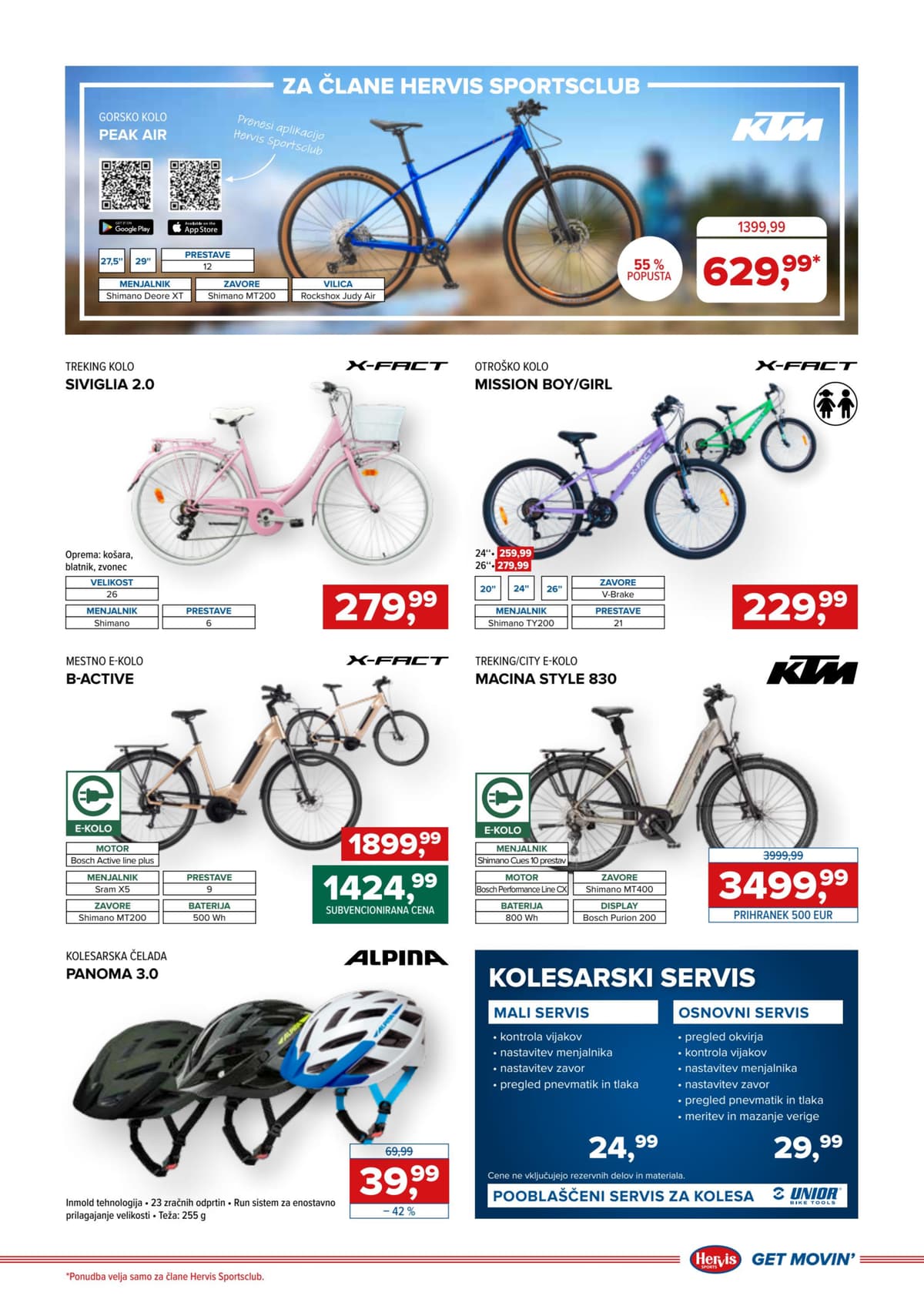Stran 11. Hervis kataloga - Pomlad Kliče od 24.03.2026.