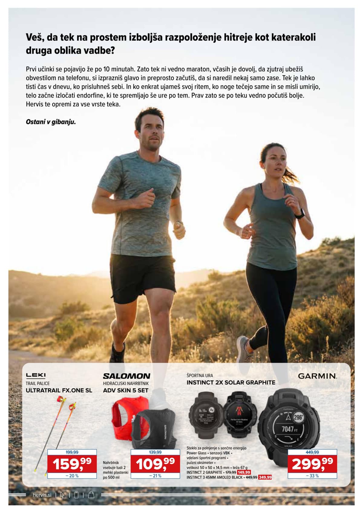 Stran 2. Hervis kataloga - Pomlad Kliče od 24.03.2026.