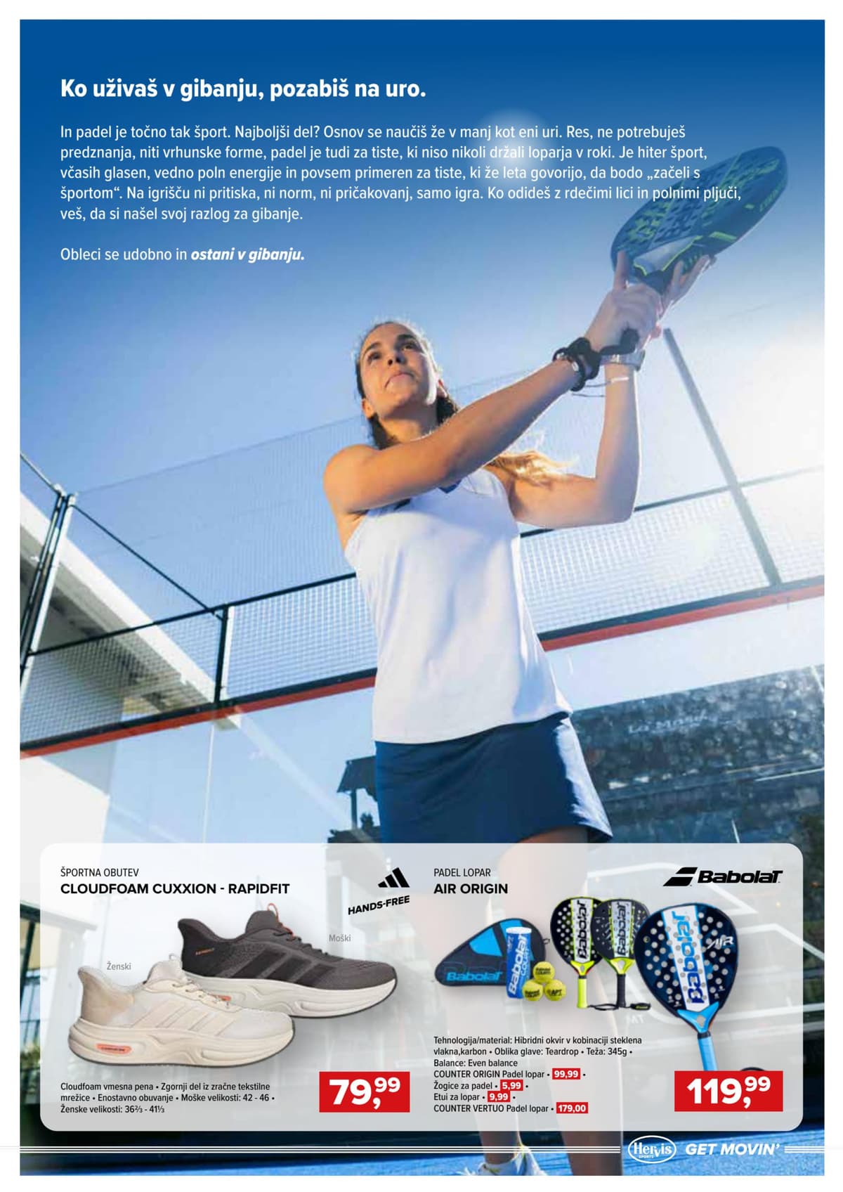 Stran 7. Hervis kataloga - Pomlad Kliče od 24.03.2026.