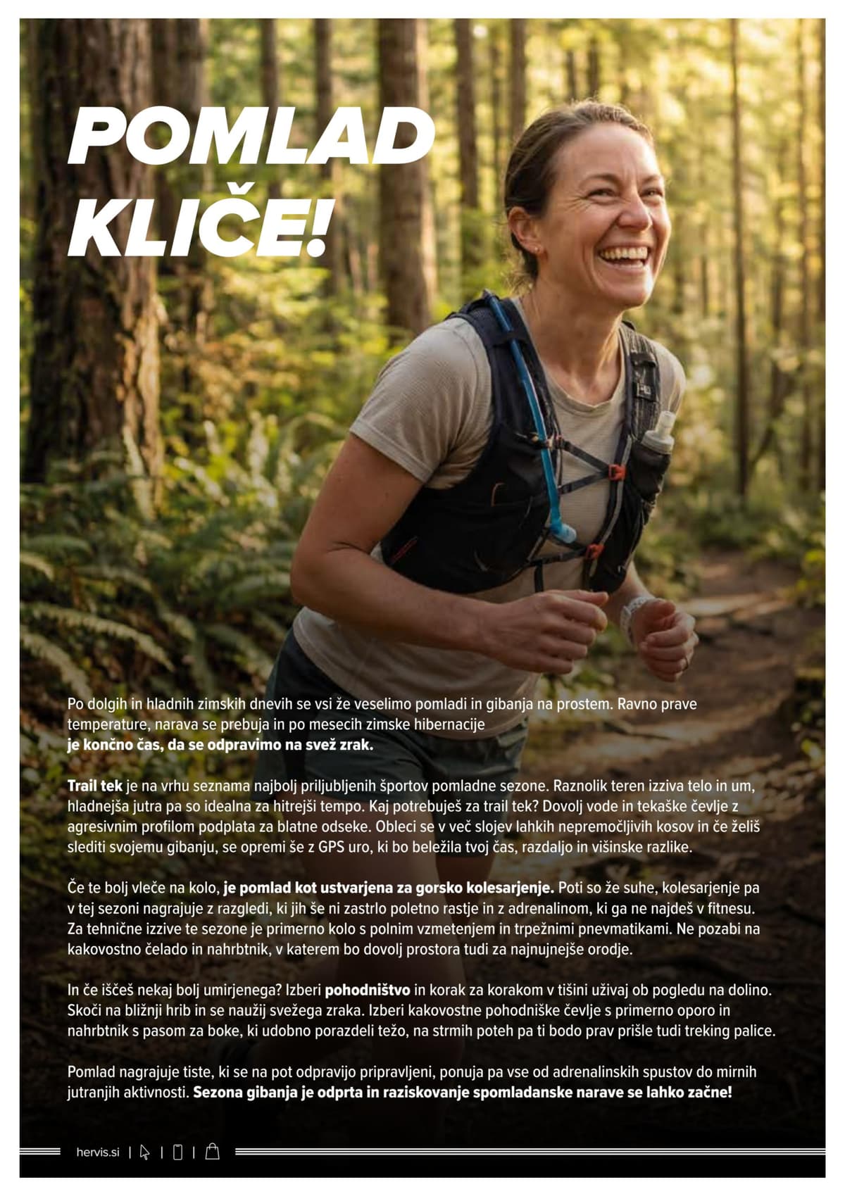 Stran 8. Hervis kataloga - Pomlad Kliče od 24.03.2026.