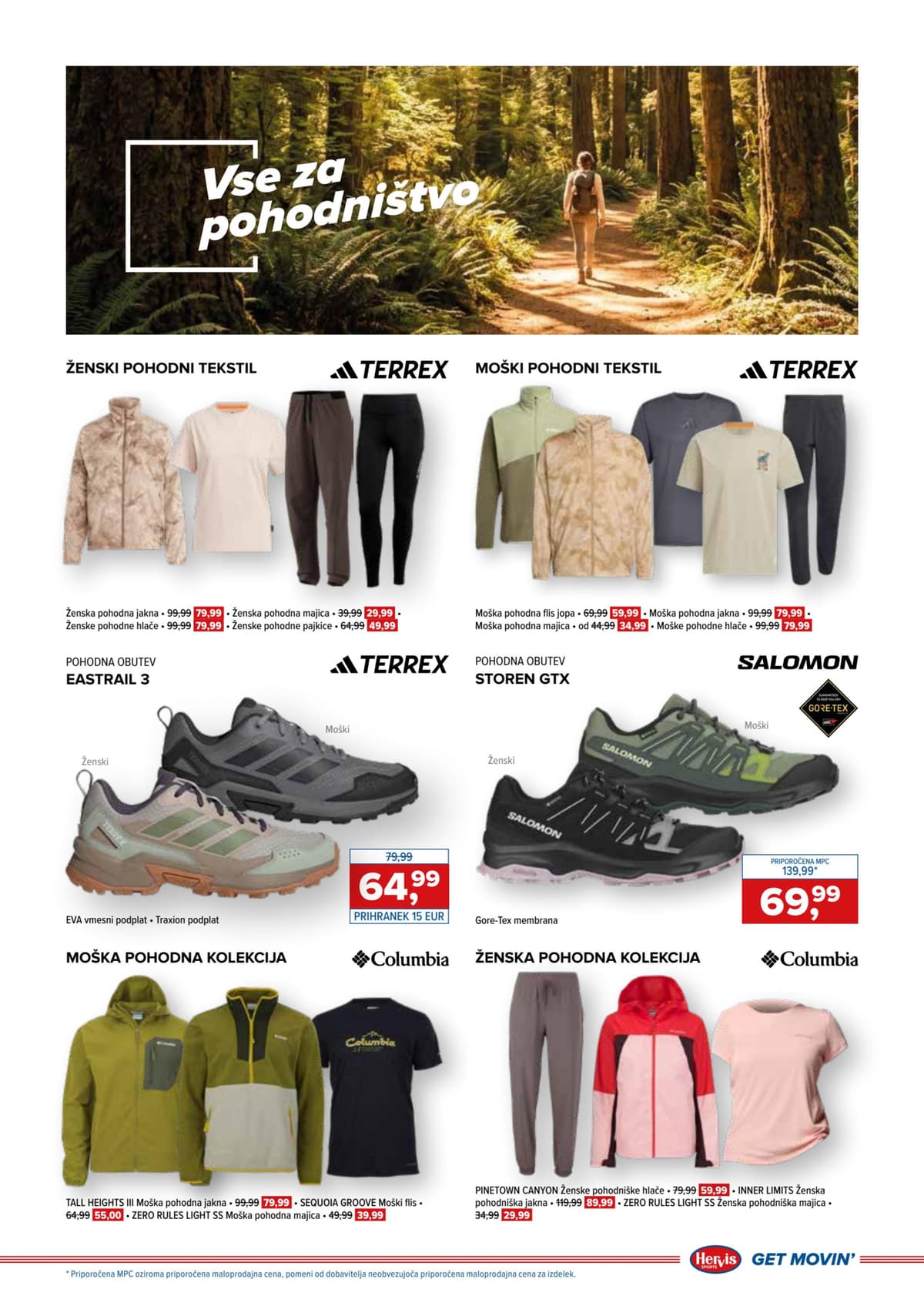 Stran 9. Hervis kataloga - Pomlad Kliče od 24.03.2026.