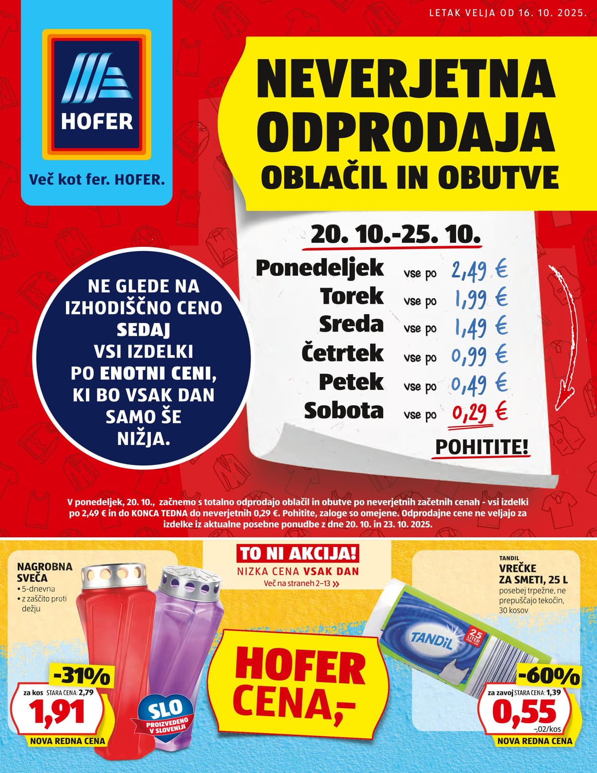 Stran 1. Hofer kataloga - Akcijska ponudba od 25.02.2026.