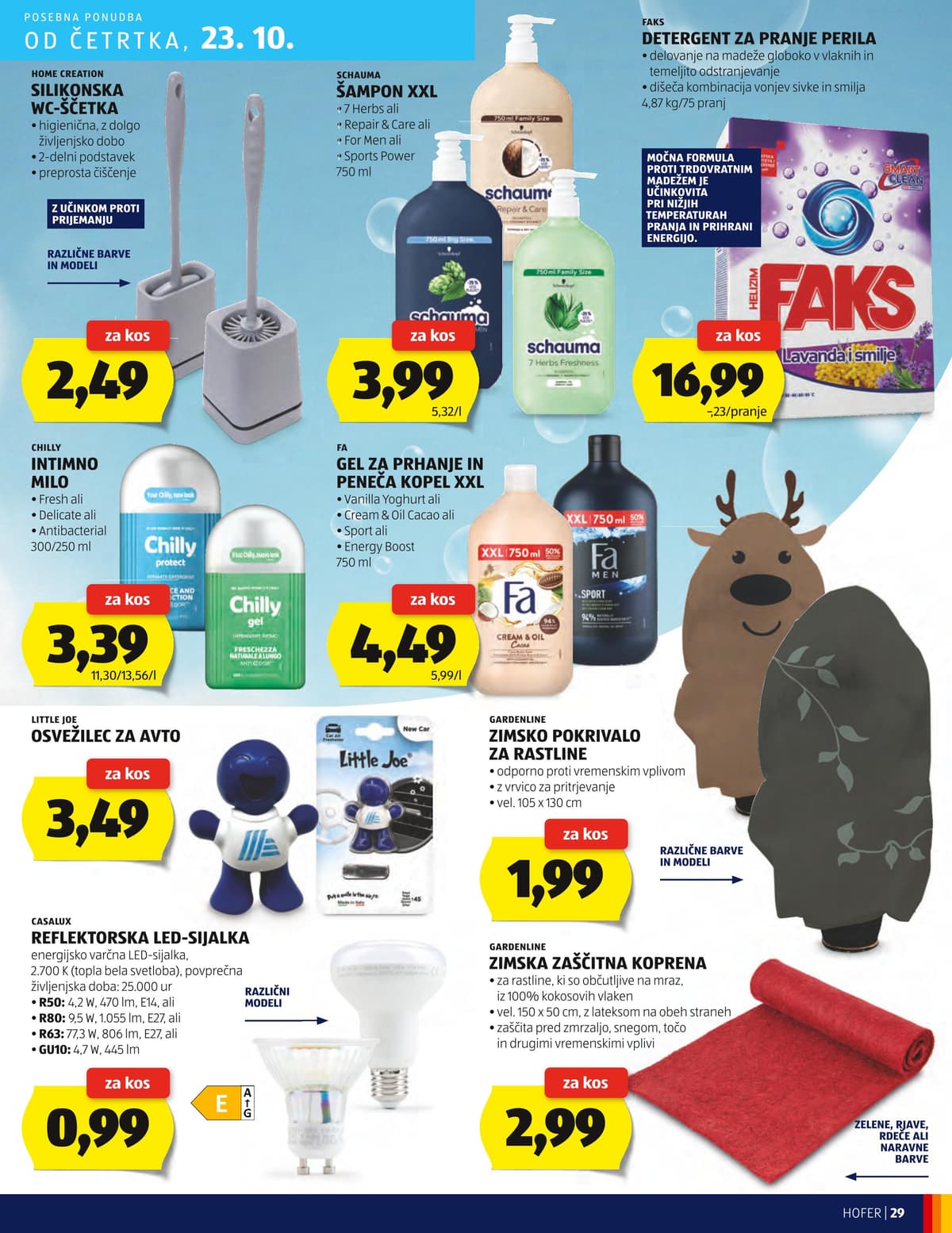 Stran 29. Hofer kataloga - Akcijska ponudba od 25.02.2026.