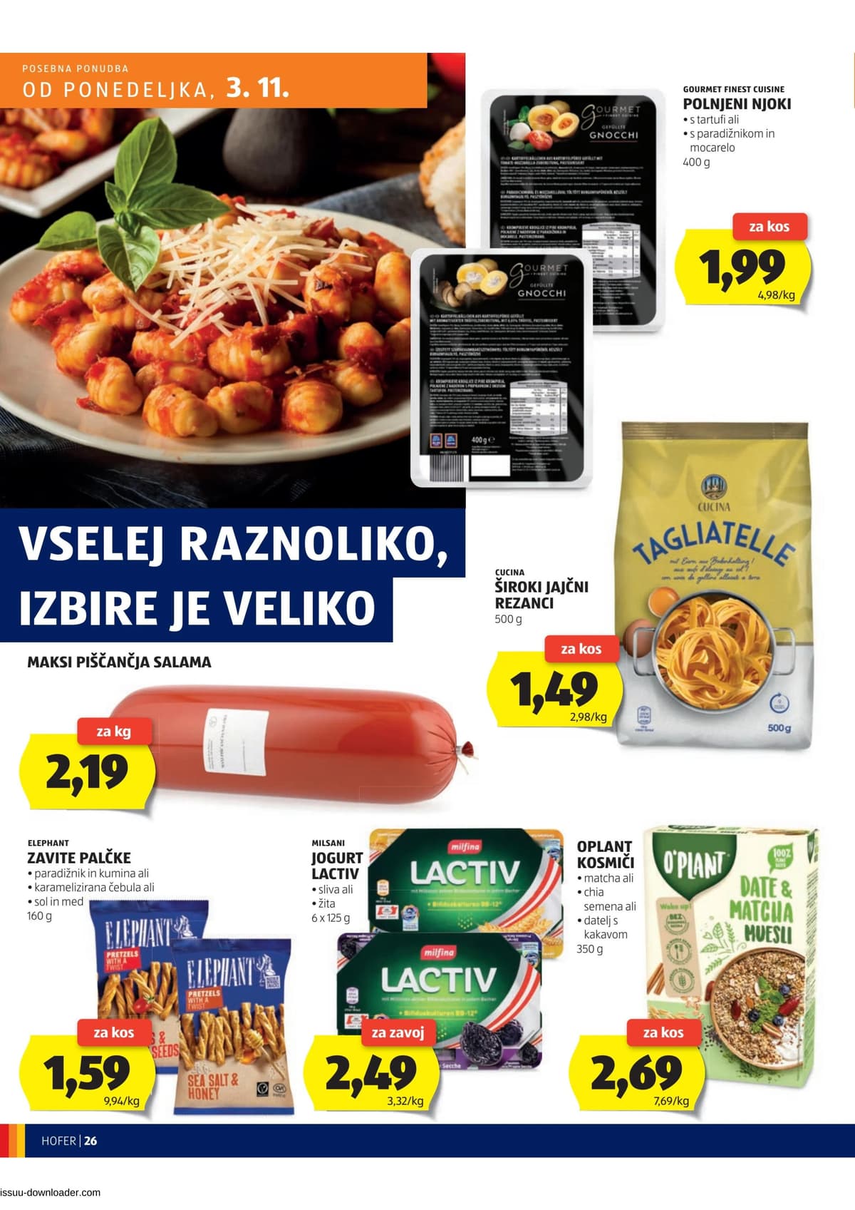 Stran 26. Hofer kataloga - Akcijska ponudba od 02.03.2026.