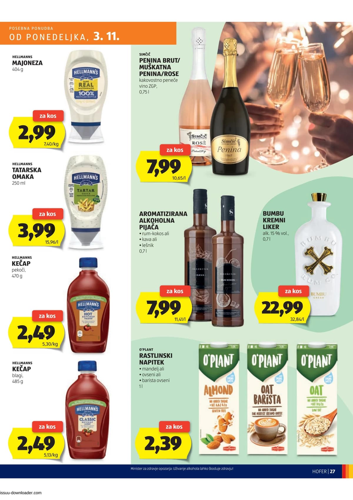 Stran 27. Hofer kataloga - Akcijska ponudba od 02.03.2026.