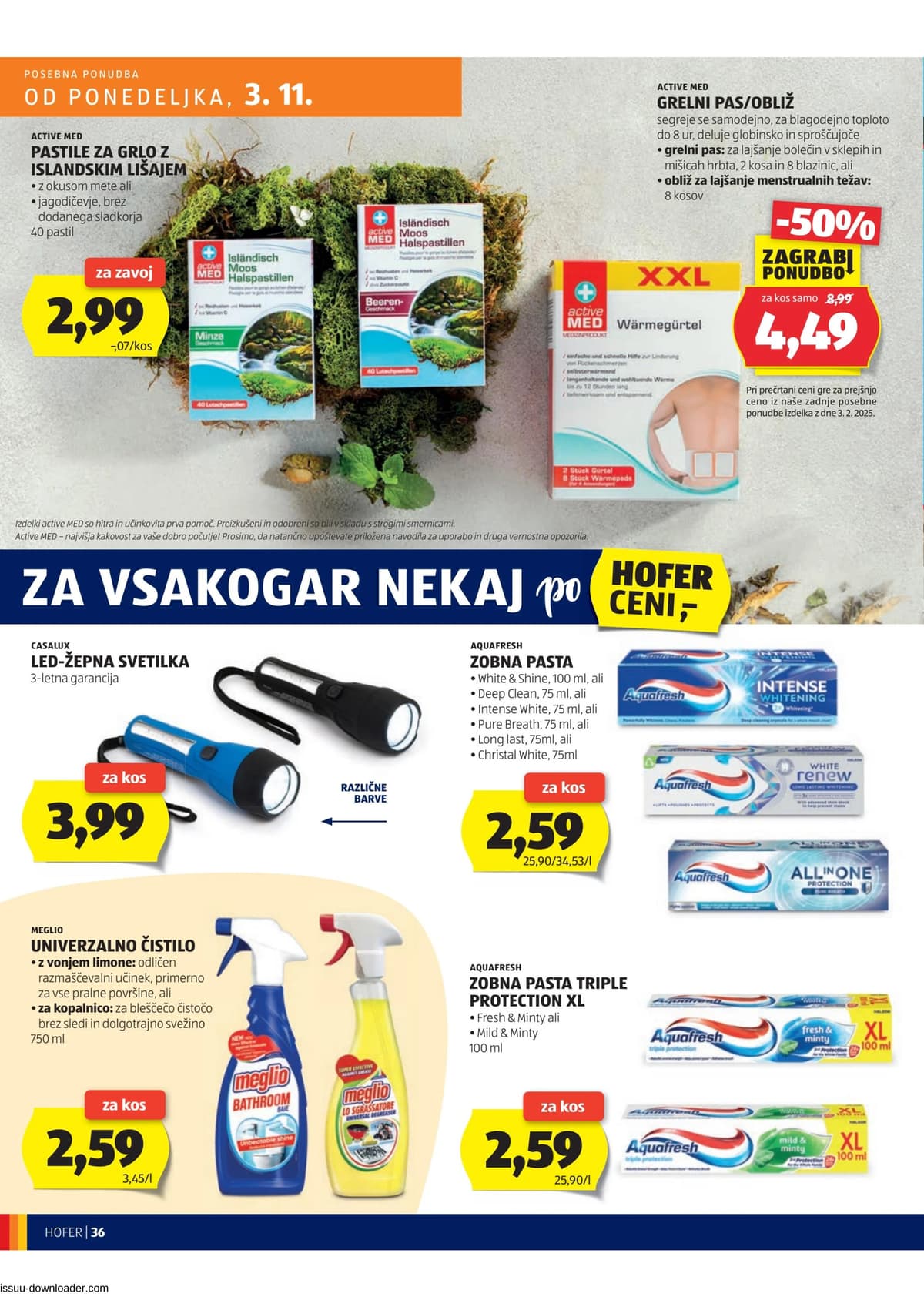 Stran 36. Hofer kataloga - Akcijska ponudba od 02.03.2026.