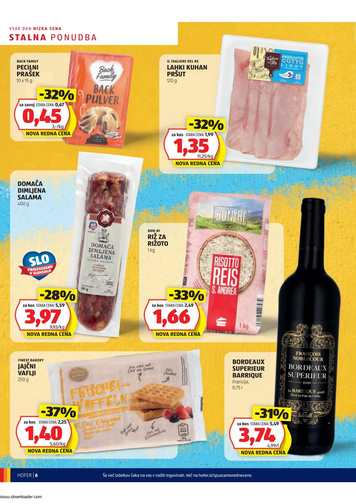 Stran 6. Hofer kataloga - Akcijska ponudba od 02.03.2026.