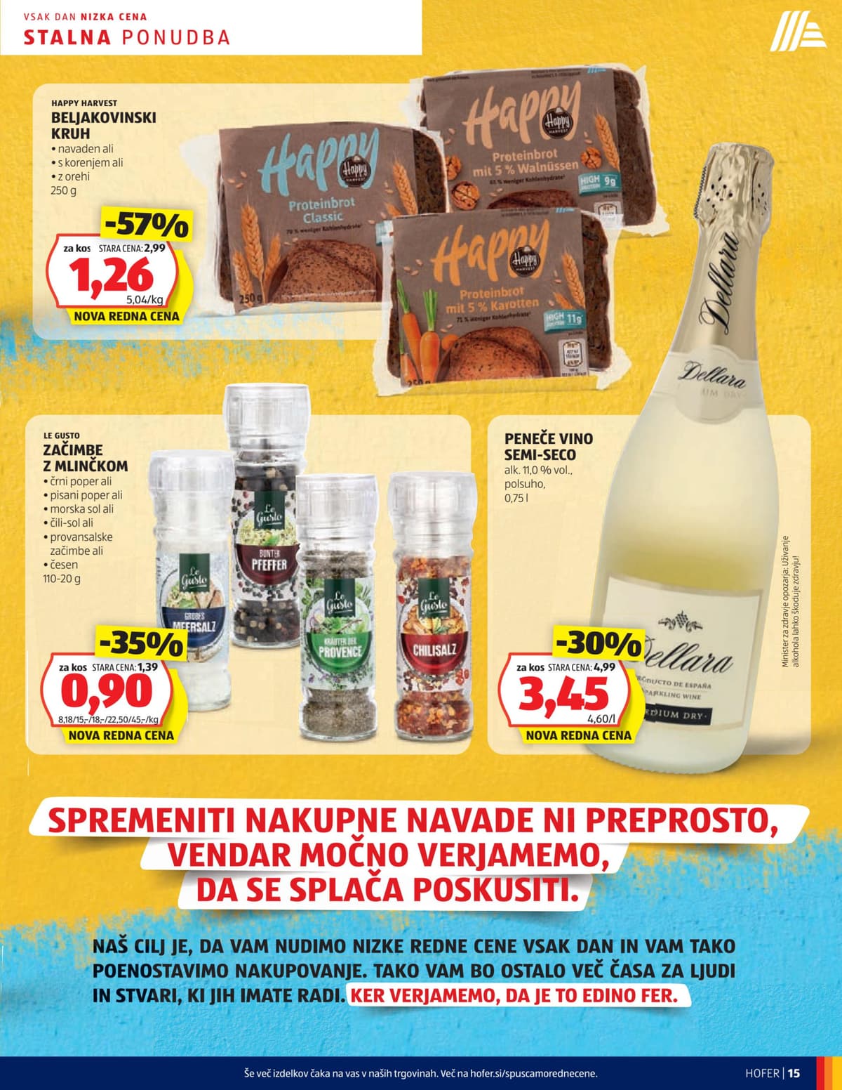 Stran 15. Hofer kataloga - Več kot fer od 24.02.2026.