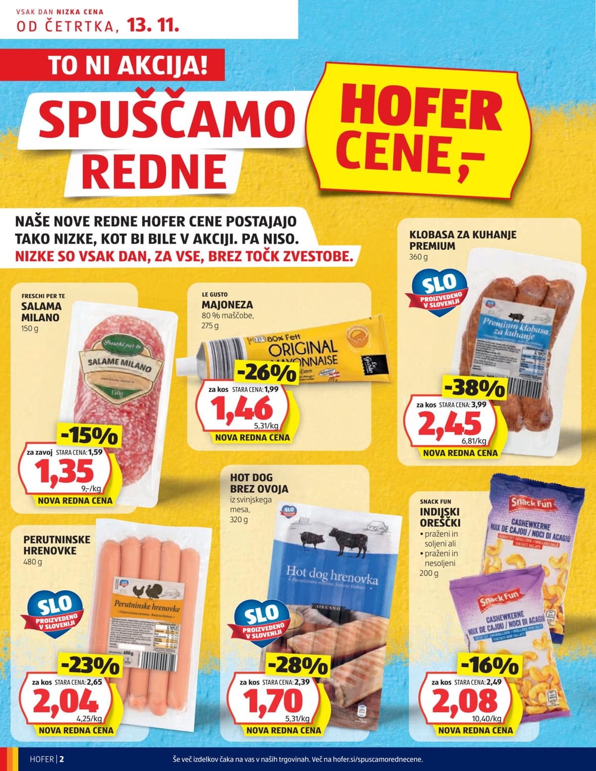 Stran 2. Hofer kataloga - Več kot fer od 24.02.2026.