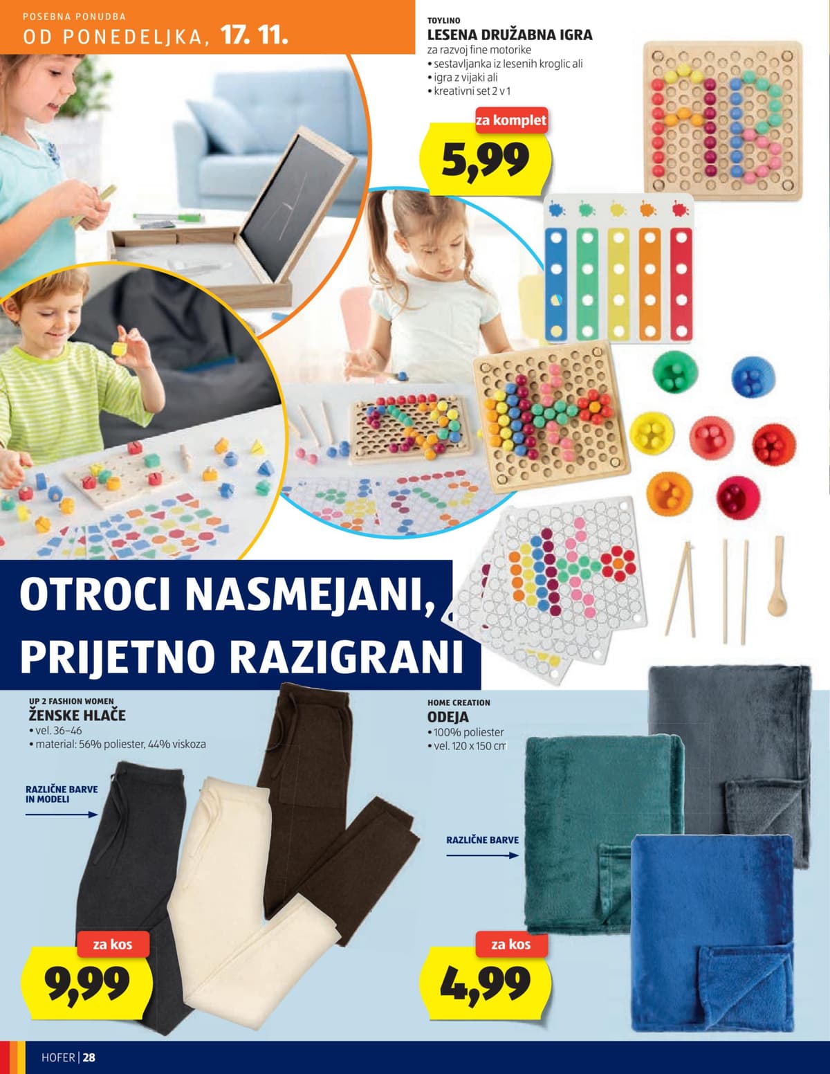 Stran 28. Hofer kataloga - Več kot fer od 24.02.2026.