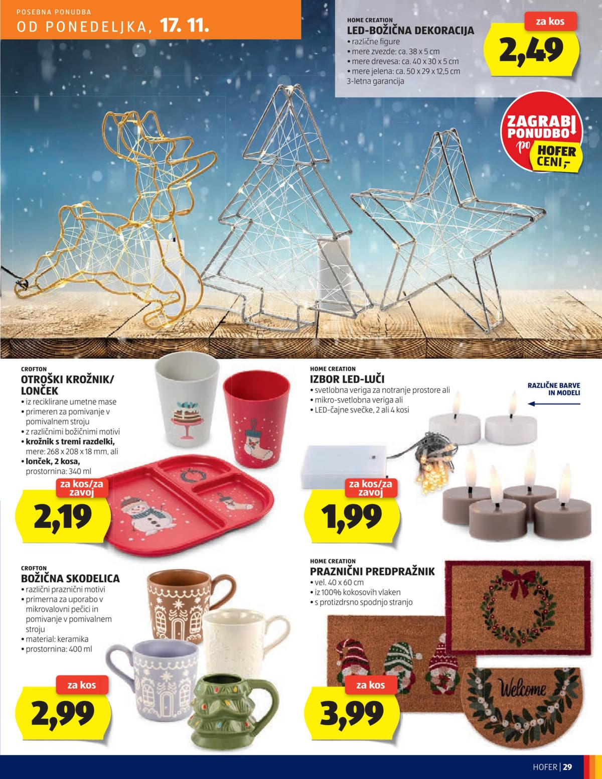 Stran 29. Hofer kataloga - Več kot fer od 24.02.2026.