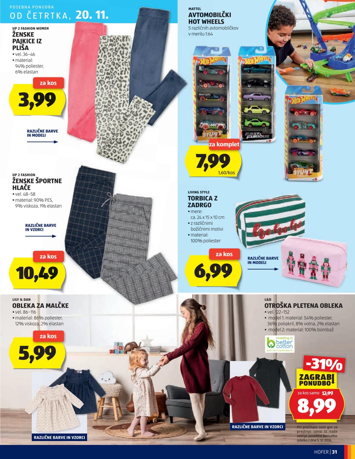 Stran 31. Hofer kataloga - Več kot fer od 24.02.2026.