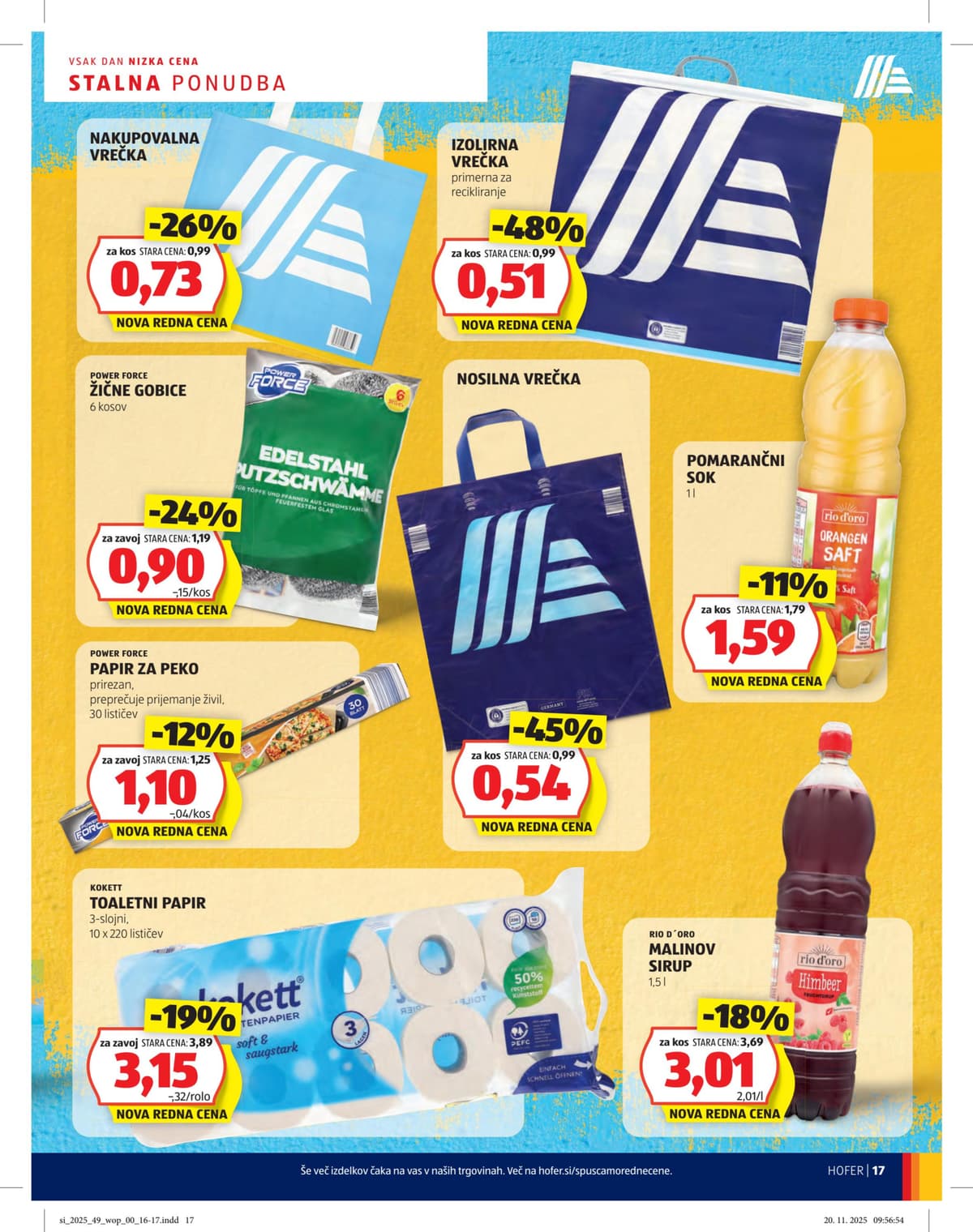 Stran 17. Hofer kataloga - Več kot fer od 03.03.2026.