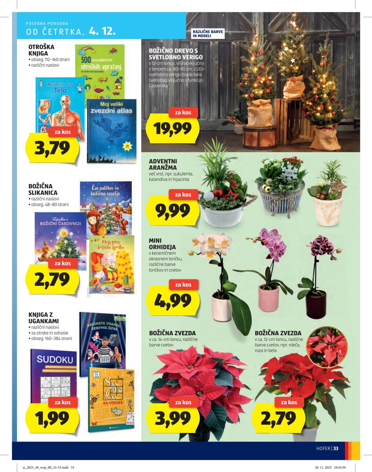 Stran 33. Hofer kataloga - Več kot fer od 03.03.2026.