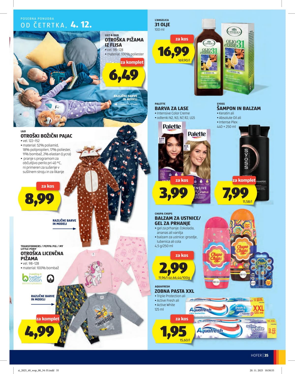 Stran 35. Hofer kataloga - Več kot fer od 03.03.2026.