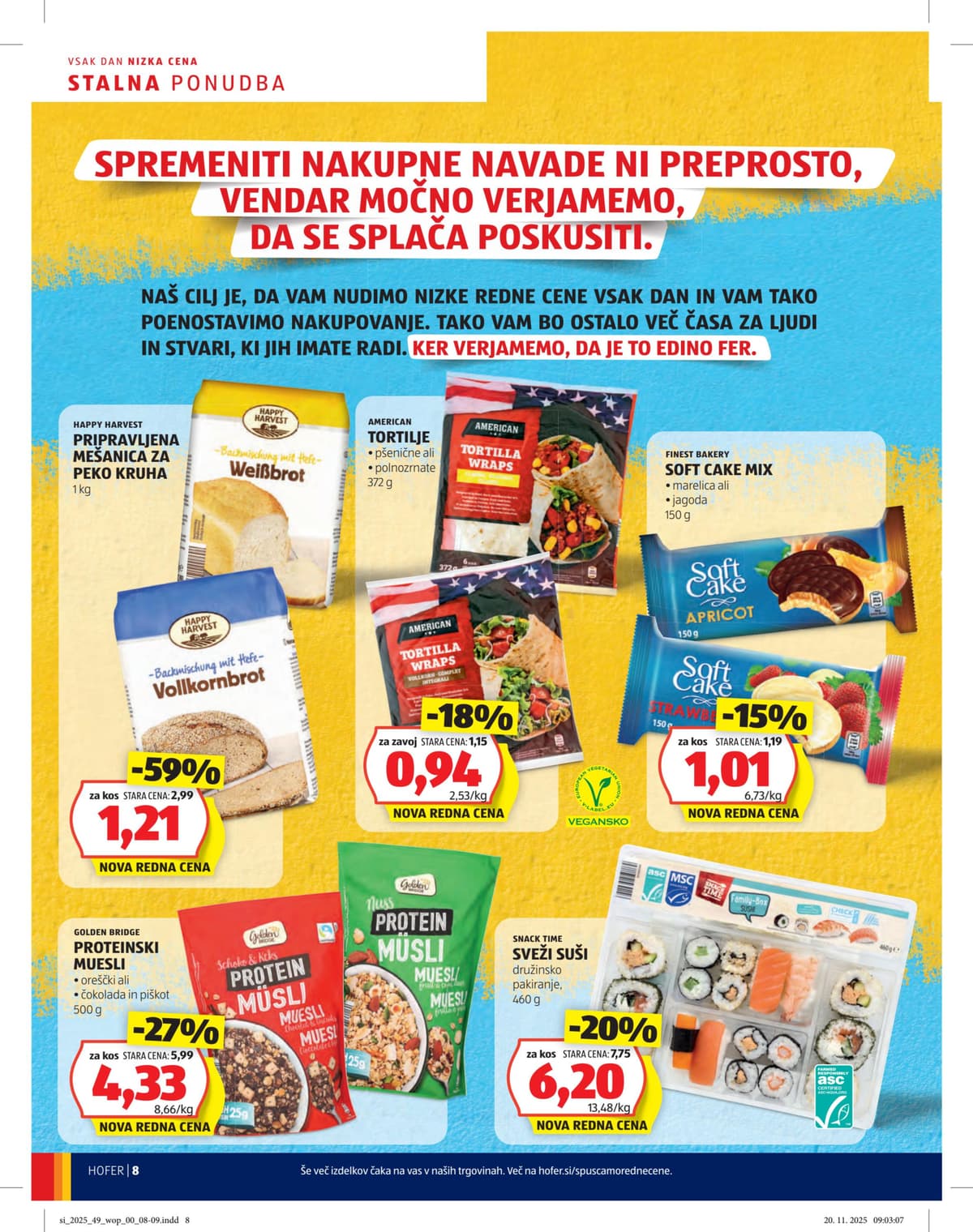 Stran 8. Hofer kataloga - Več kot fer od 03.03.2026.
