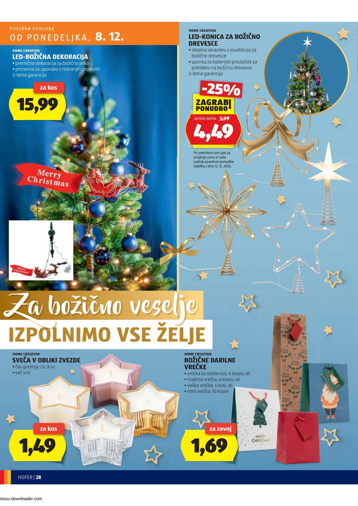 Stran 28. Hofer kataloga - Več kot fer od 02.03.2026.