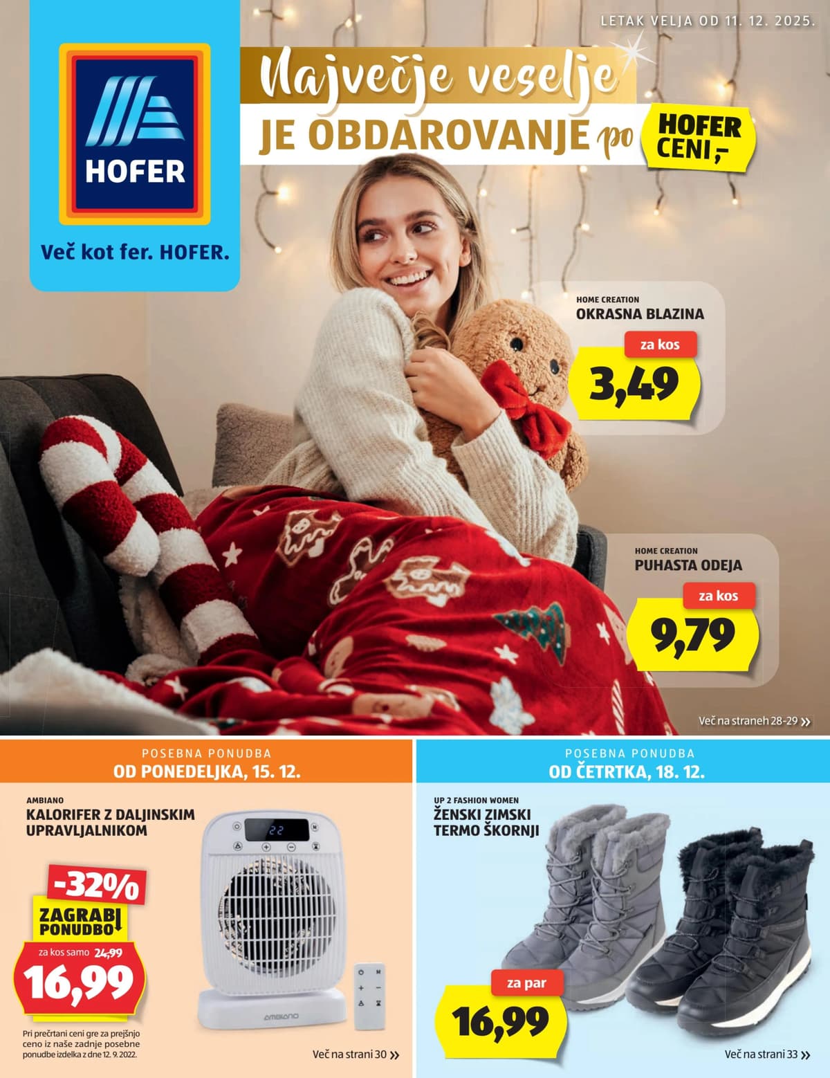 Stran 1. Hofer kataloga - Več kot fer od 24.02.2026.