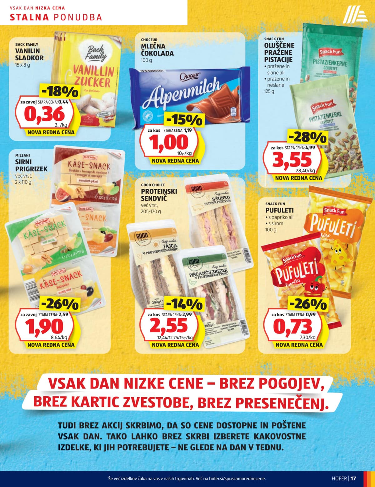 Stran 17. Hofer kataloga - Več kot fer od 24.02.2026.