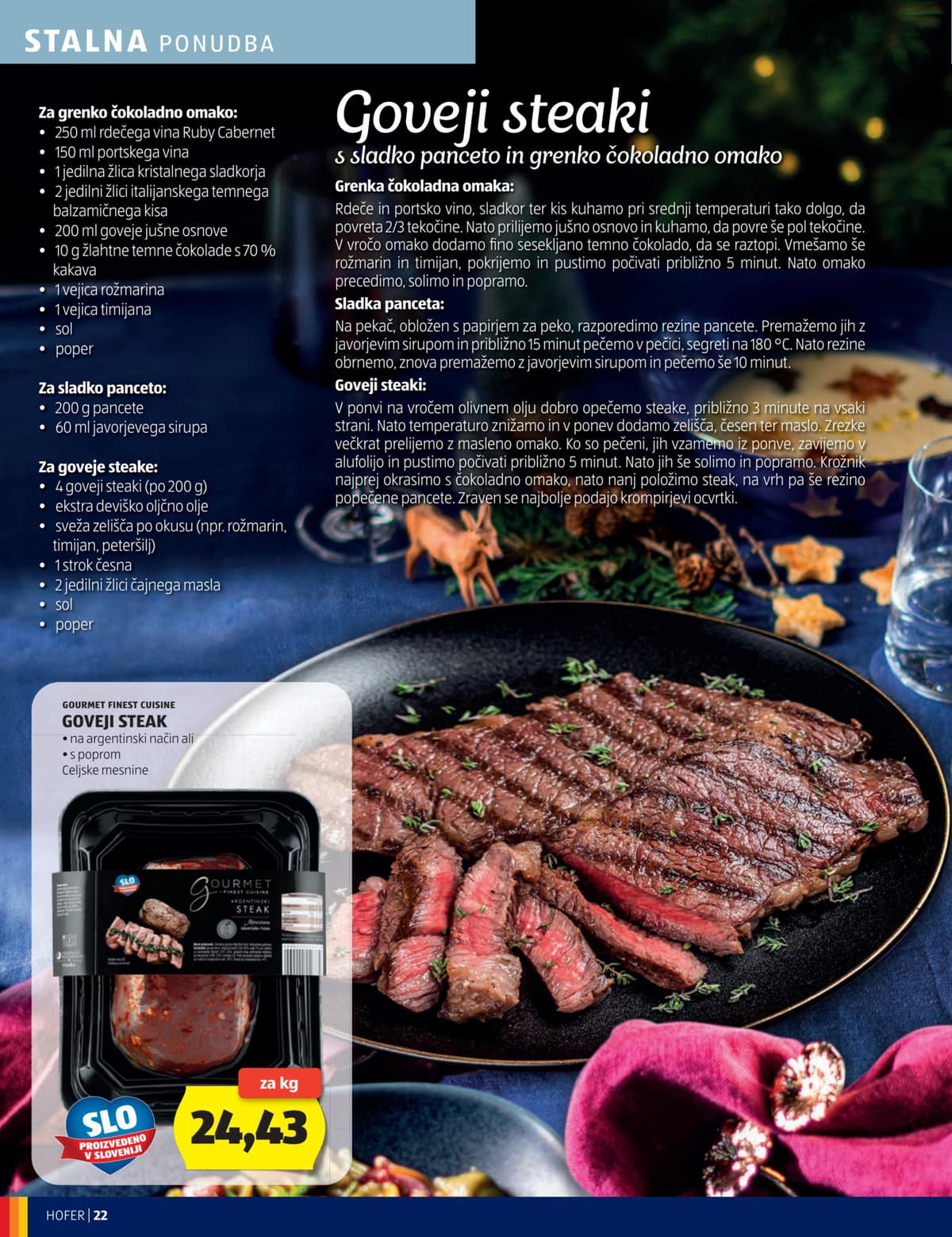 Stran 22. Hofer kataloga - Več kot fer od 24.02.2026.