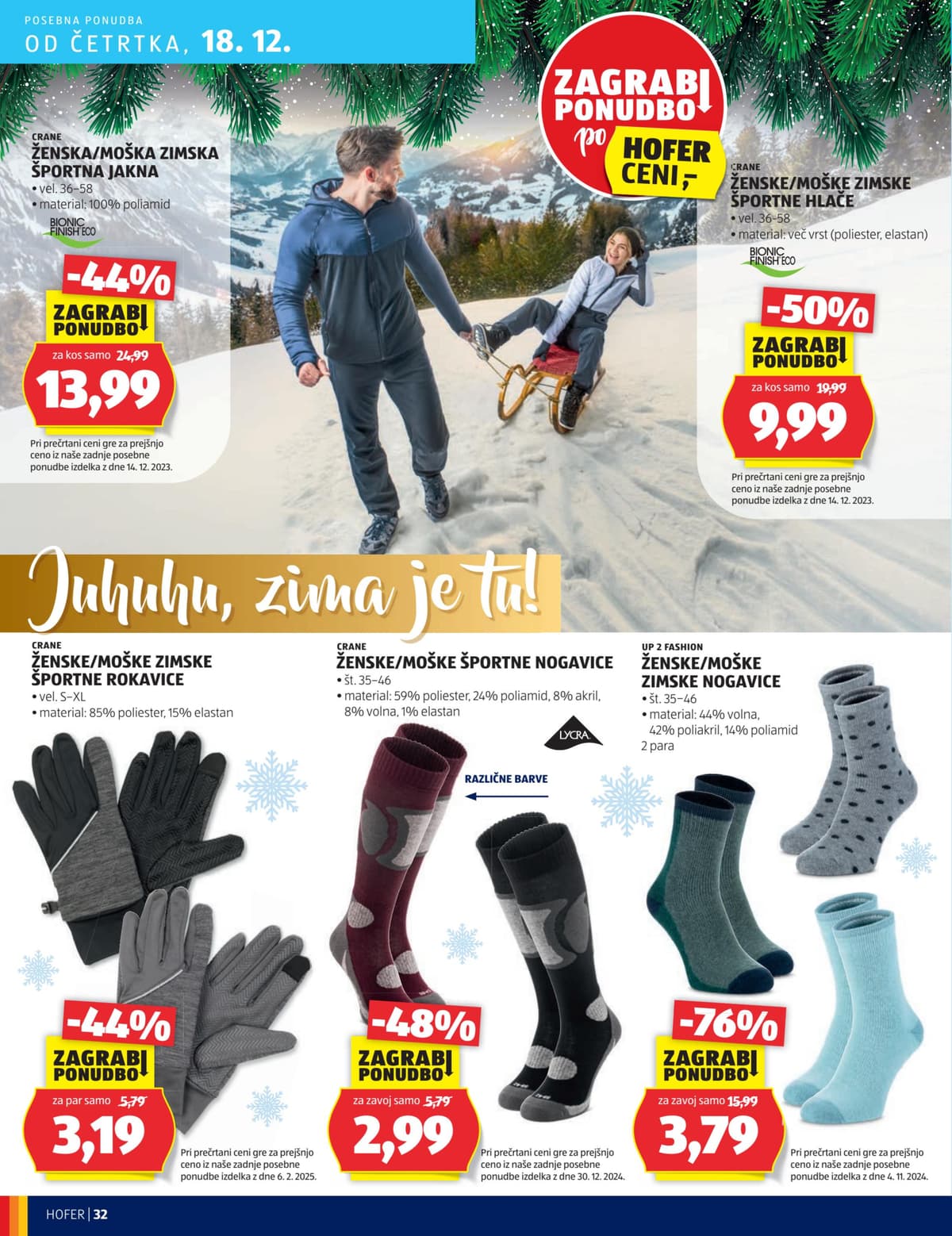 Stran 32. Hofer kataloga - Več kot fer od 24.02.2026.