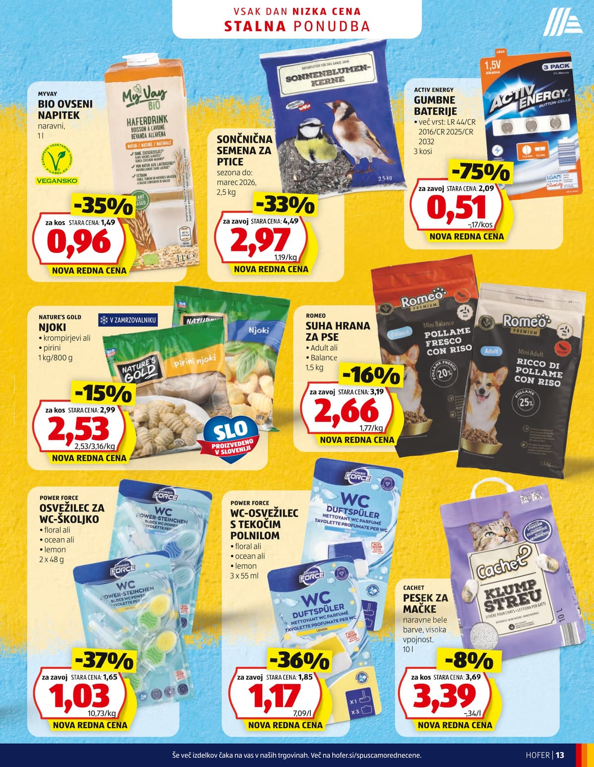 Stran 13. Hofer kataloga - Akcijska ponudba od 04.03.2026.