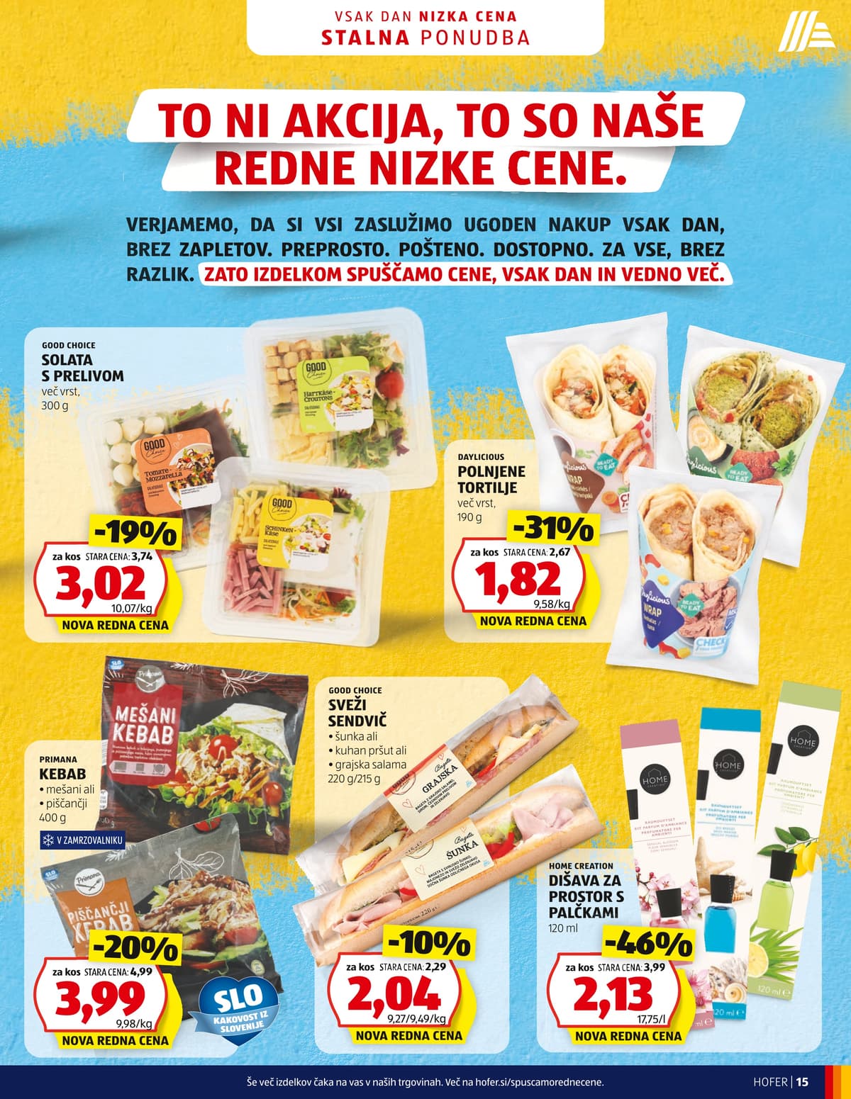 Stran 15. Hofer kataloga - Akcijska ponudba od 04.03.2026.