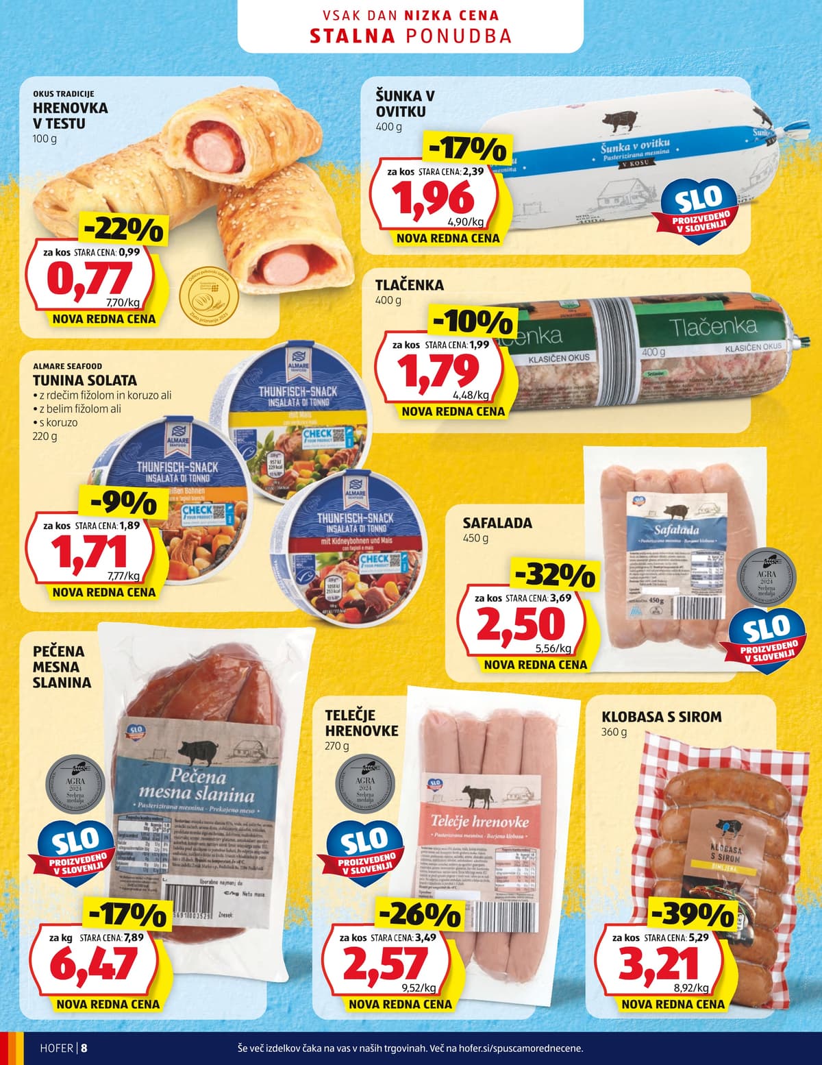 Stran 8. Hofer kataloga - Akcijska ponudba od 03.03.2026.