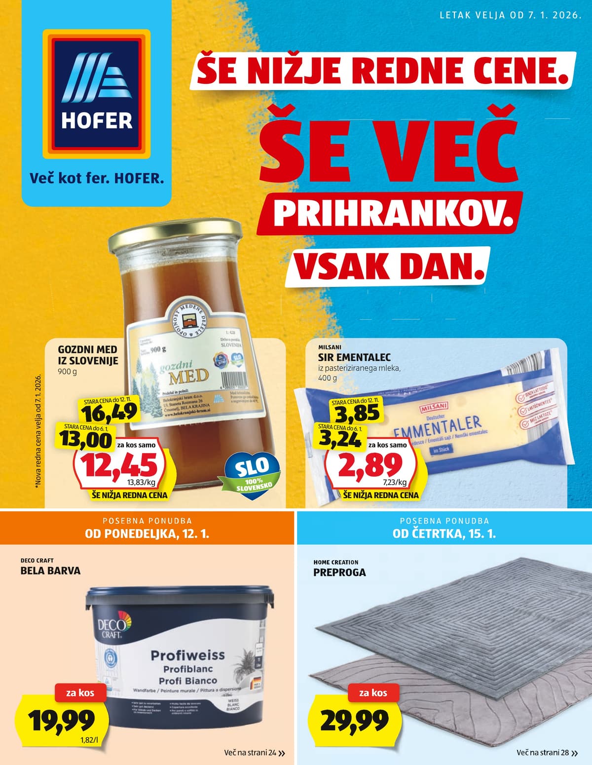 Stran 1. Hofer kataloga - Akcijska ponudba od 02.03.2026.