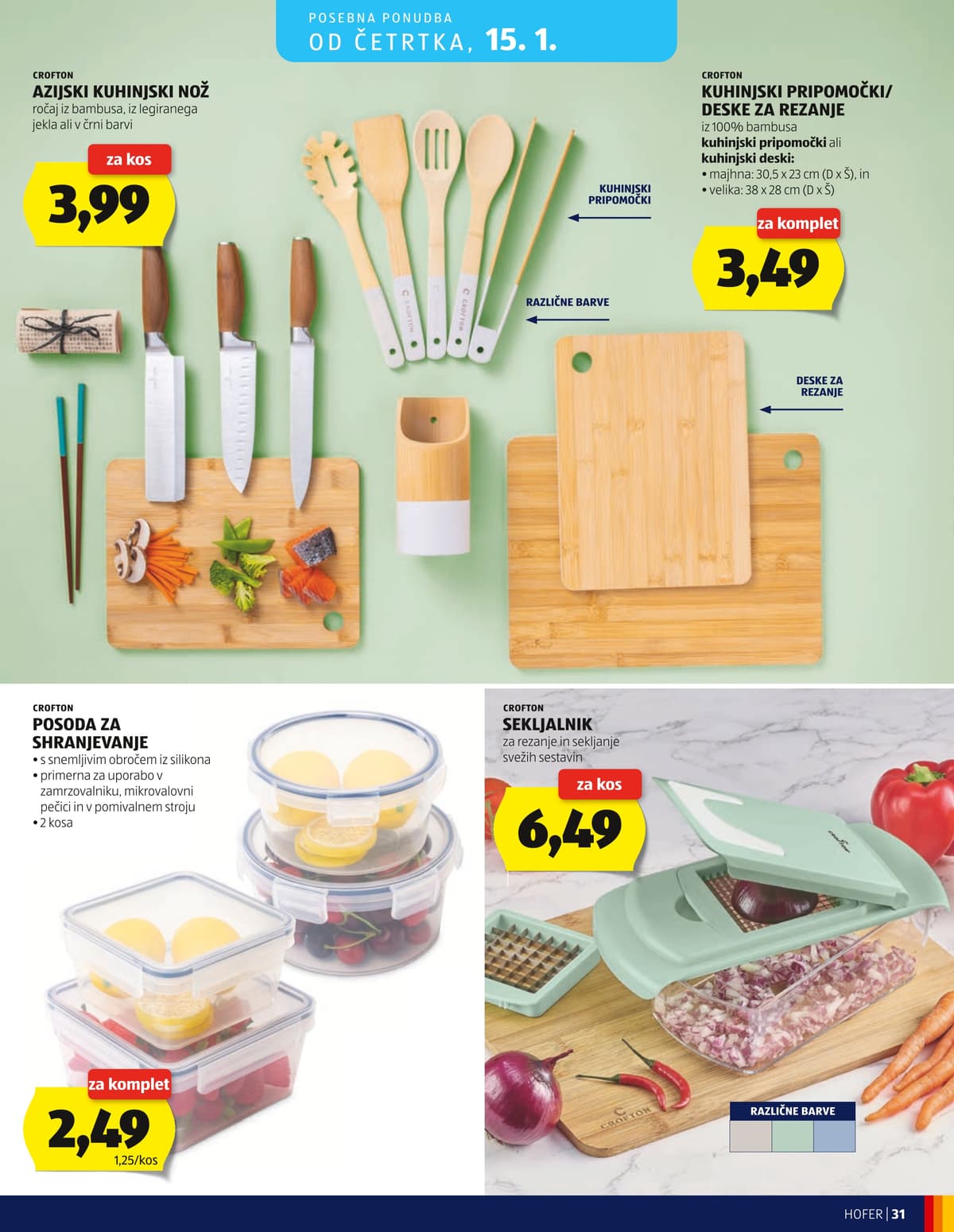 Stran 31. Hofer kataloga - Akcijska ponudba od 02.03.2026.