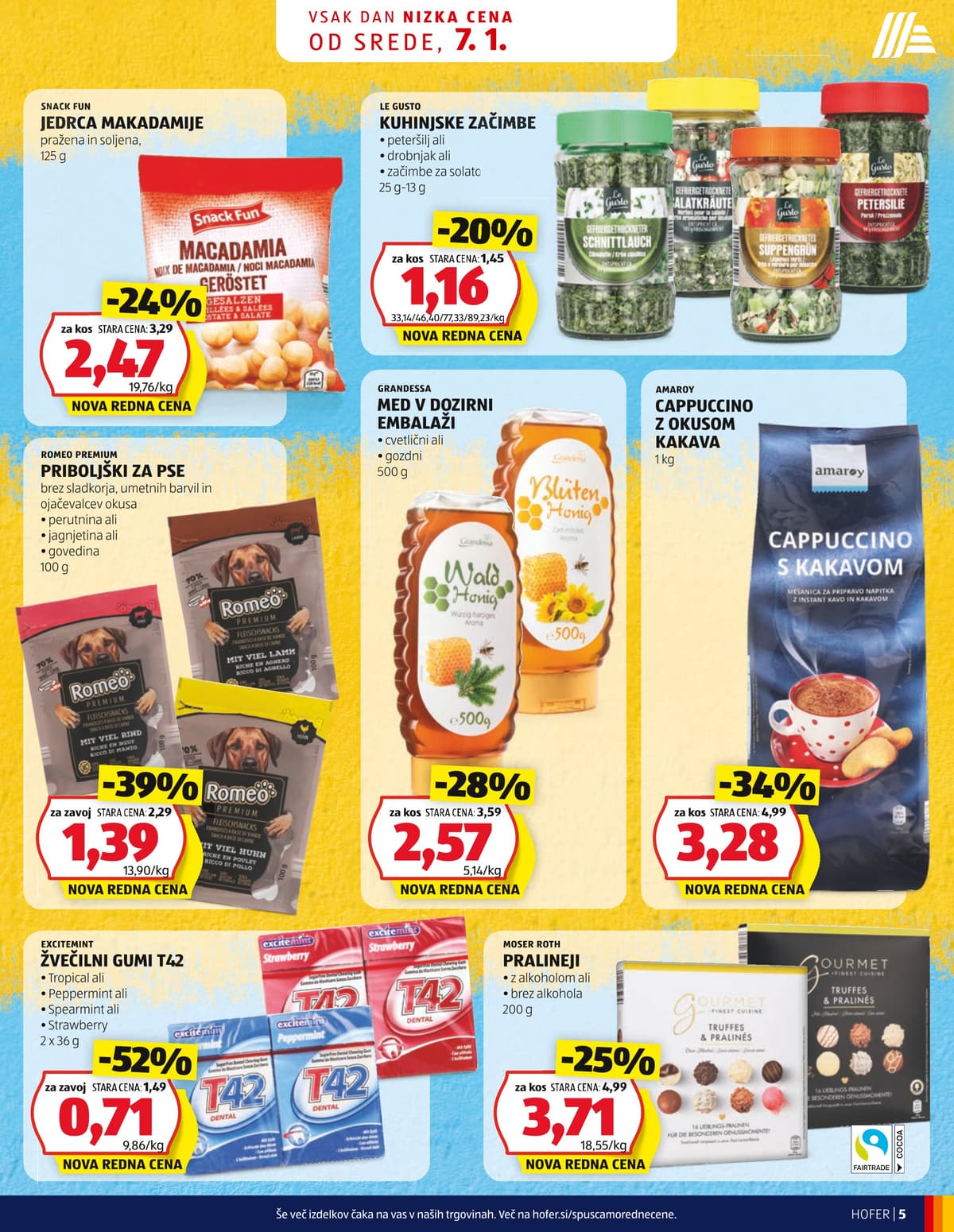 Stran 5. Hofer kataloga - Akcijska ponudba od 02.03.2026.