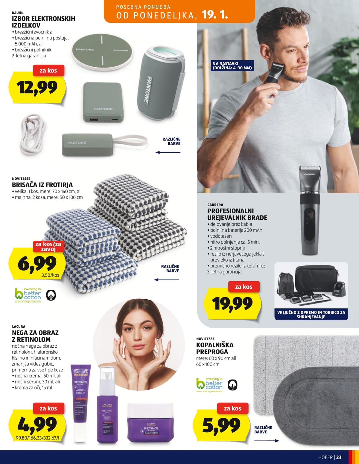 Stran 23. Hofer kataloga - Akcijska ponudba