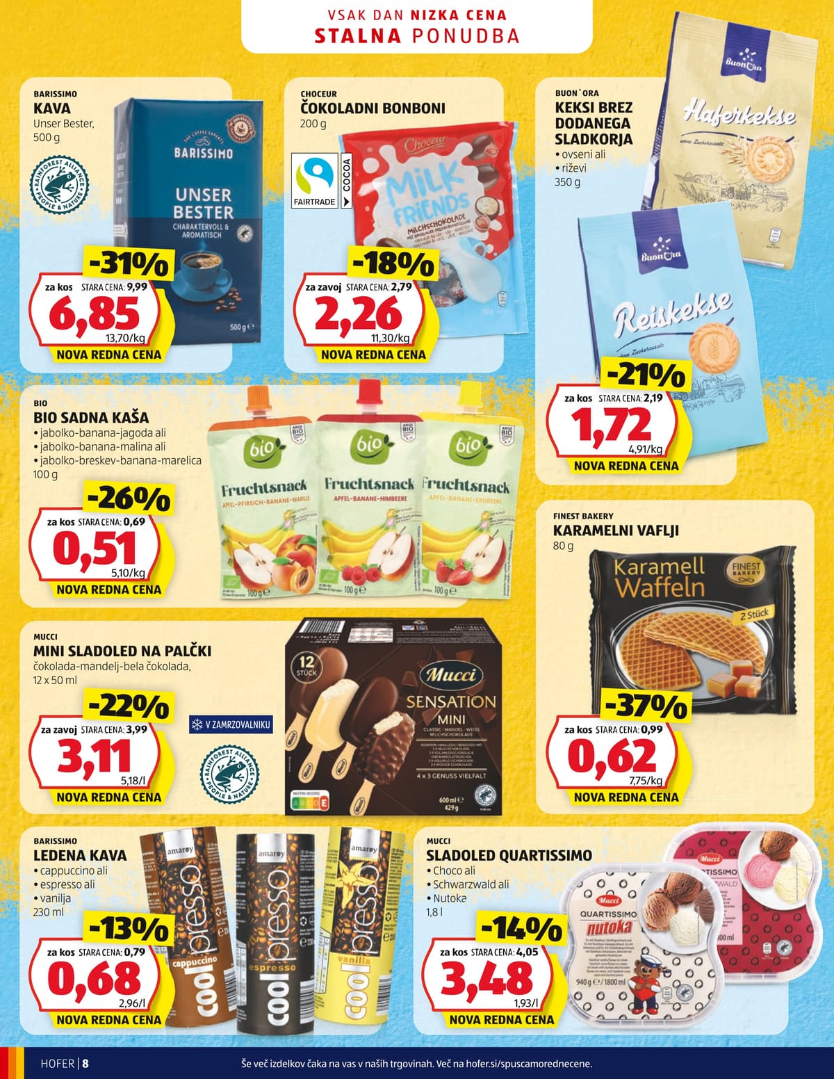 Stran 8. Hofer kataloga - Akcijska ponudba od 01.03.2026.