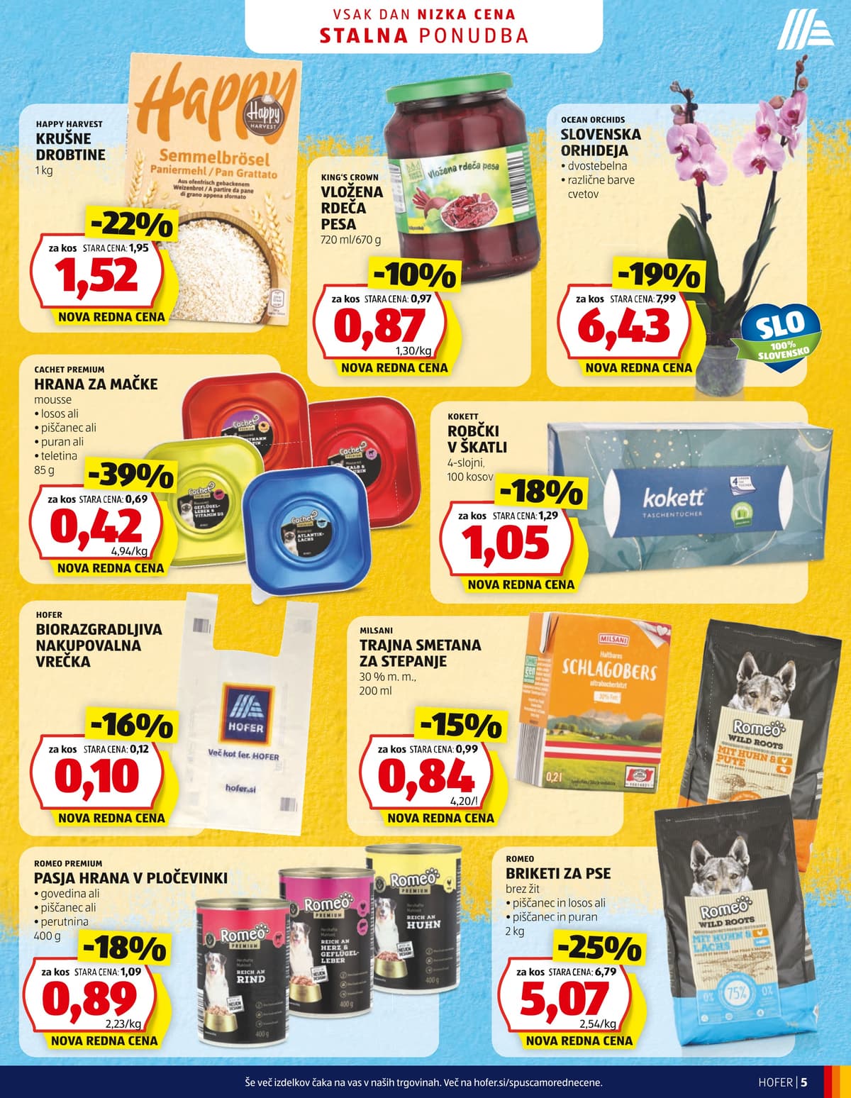 Stran 5. Hofer kataloga - Akcijska ponudba od 14.03.2026.