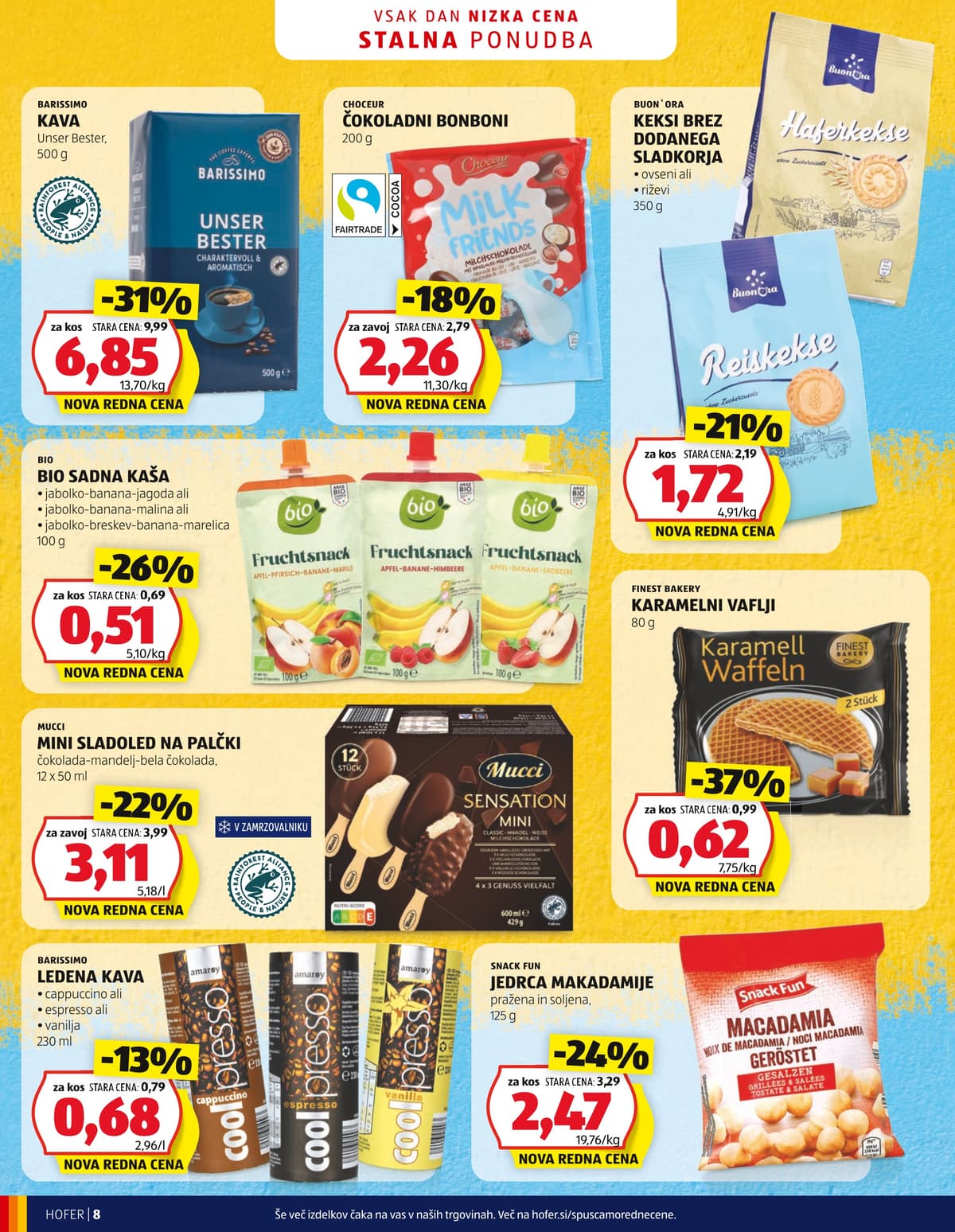 Stran 8. Hofer kataloga - Akcijska ponudba od 14.03.2026.