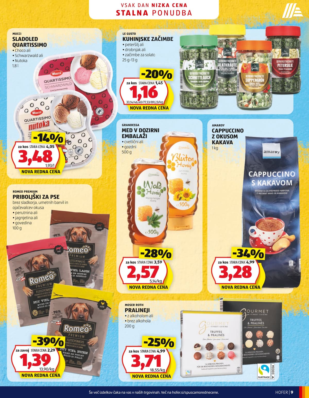 Stran 9. Hofer kataloga - Akcijska ponudba od 14.03.2026.