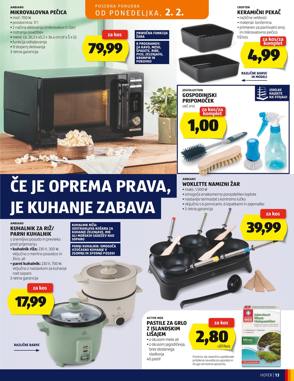 Stran 13. Hofer kataloga - Akcijska Ponudba od 06.03.2026.