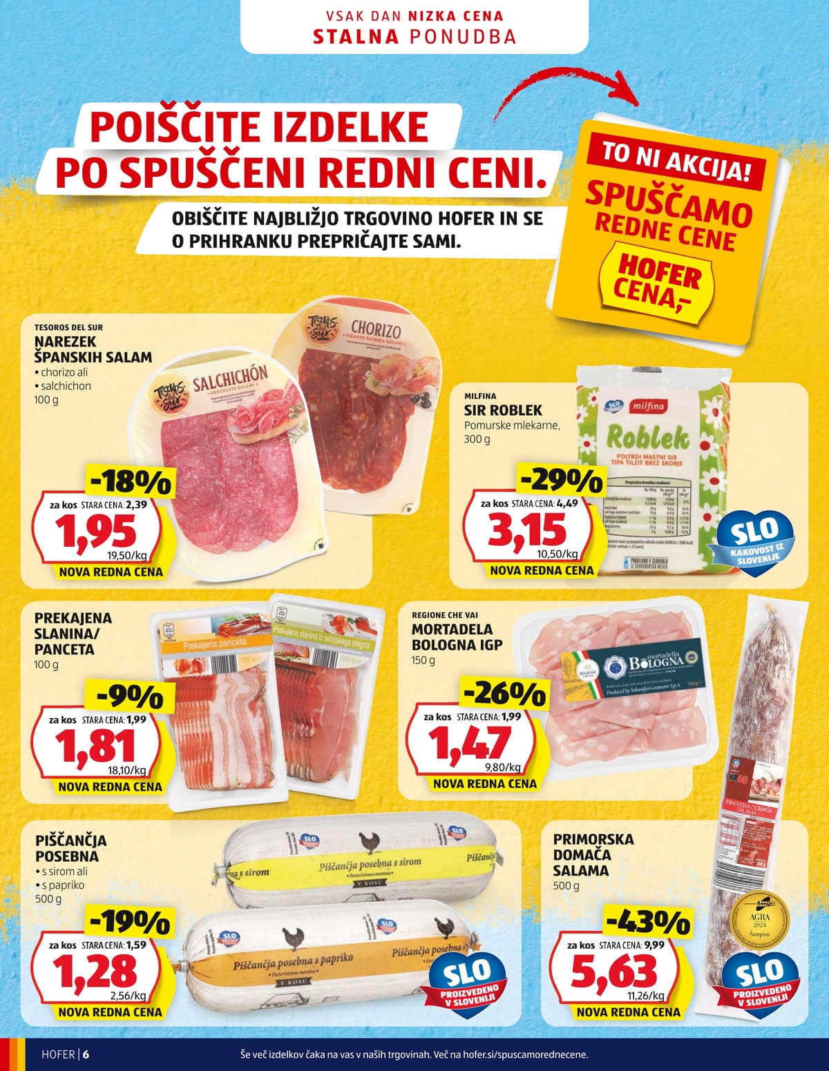 Stran 6. Hofer kataloga - Akcijska Ponudba od 06.03.2026.