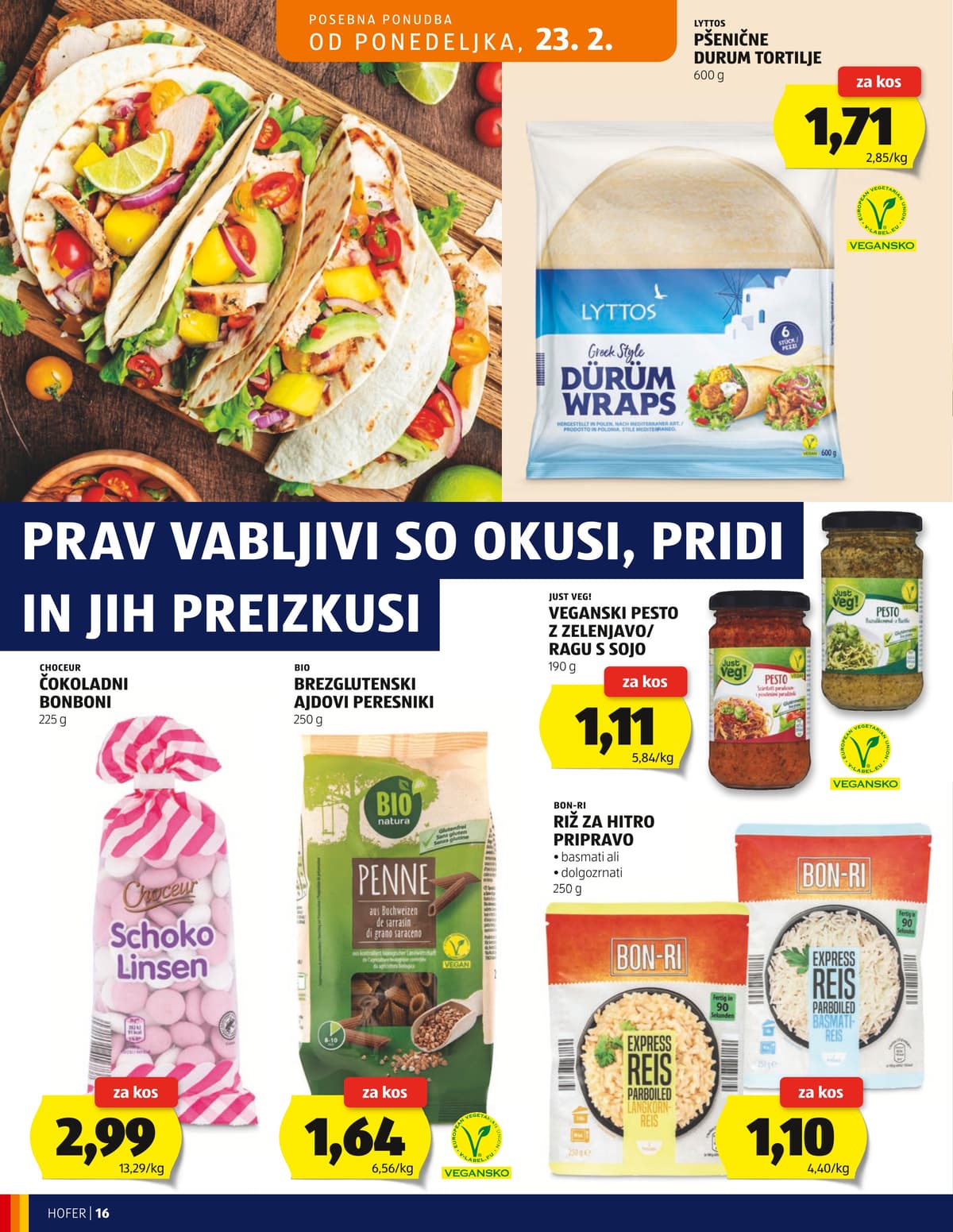 Stran 16. Hofer kataloga - Akcijska Ponudba od 18.02.2026.