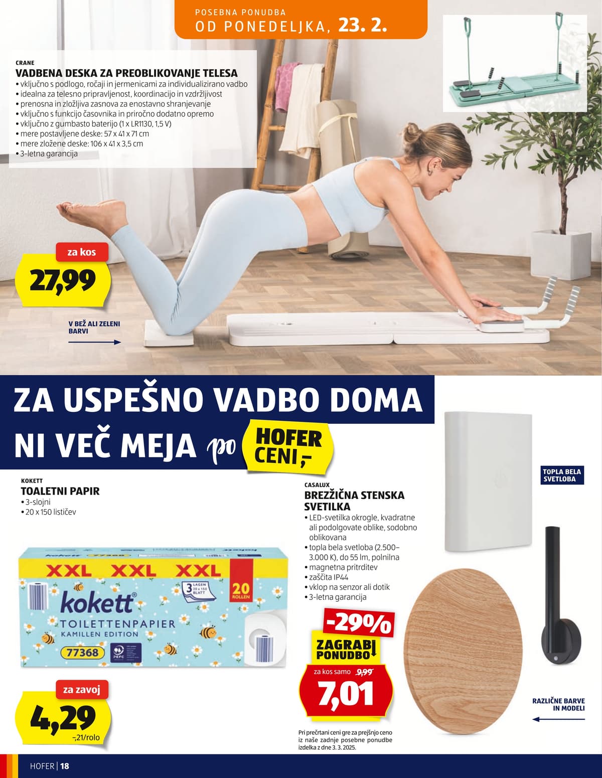 Stran 18. Hofer kataloga - Akcijska Ponudba