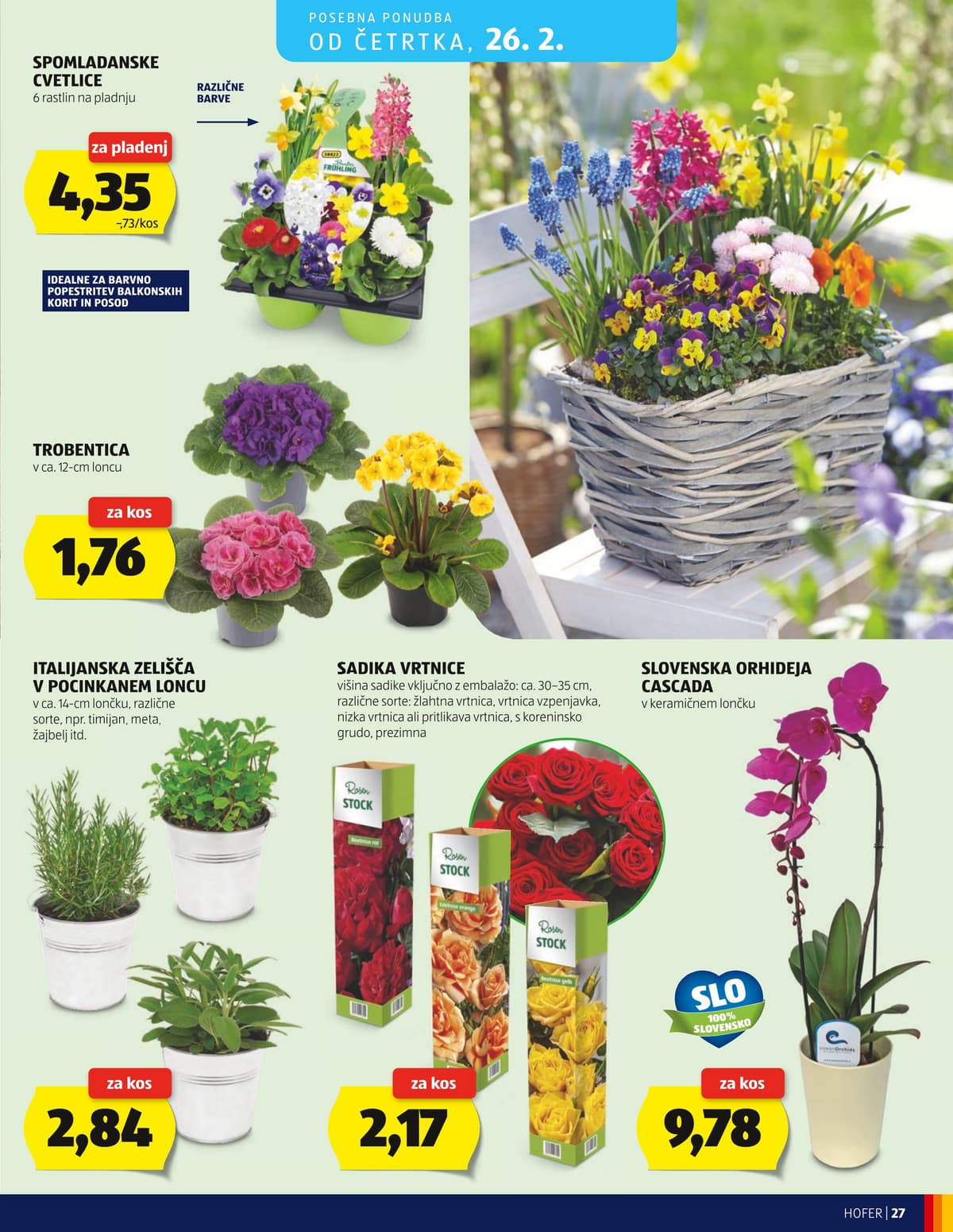 Stran 27. Hofer kataloga - Akcijska Ponudba od 18.02.2026.