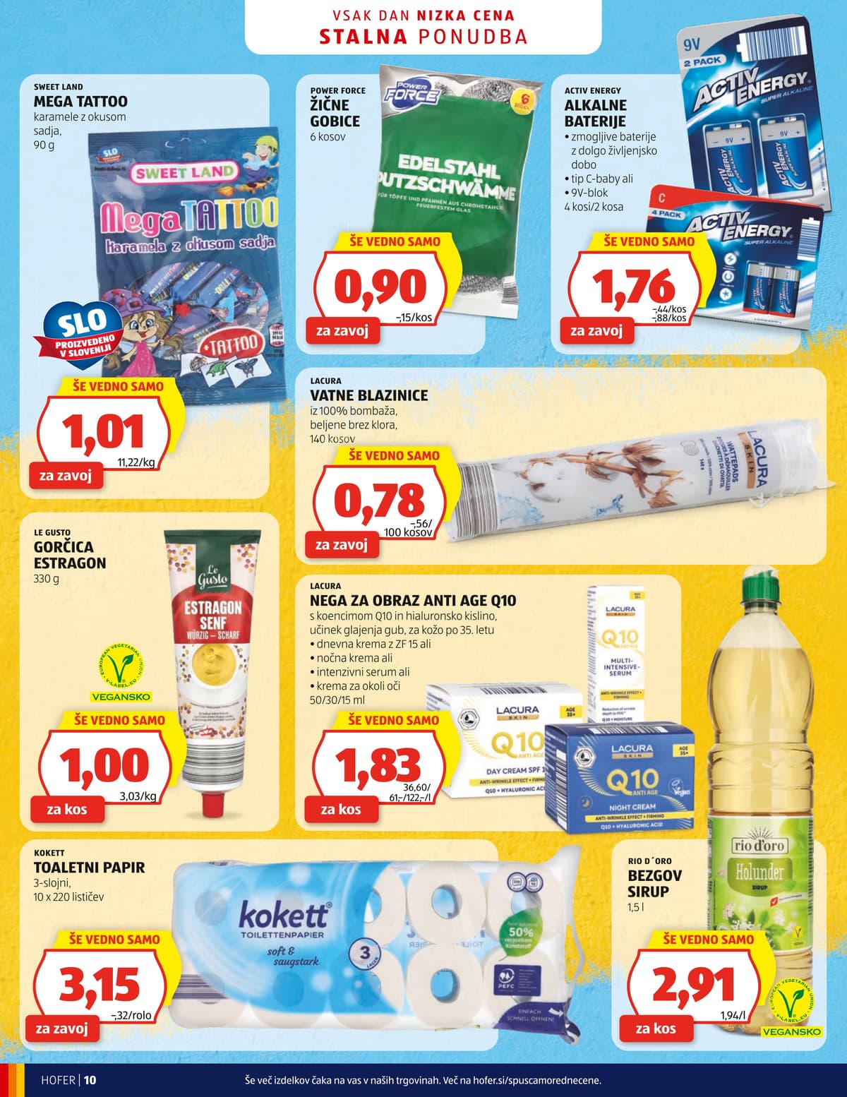 Stran 10. Hofer kataloga - Akcijska Ponudba od 25.02.2026.