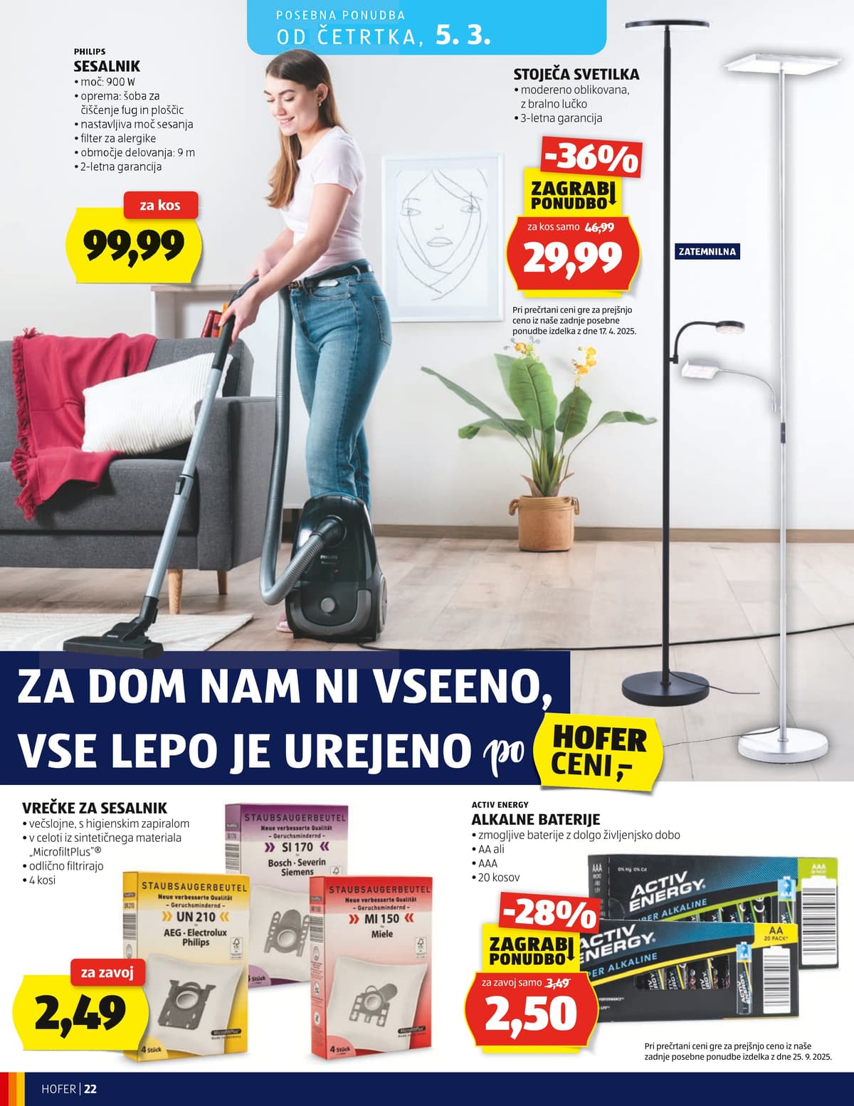 Stran 22. Hofer kataloga - Akcijska Ponudba od 25.02.2026.