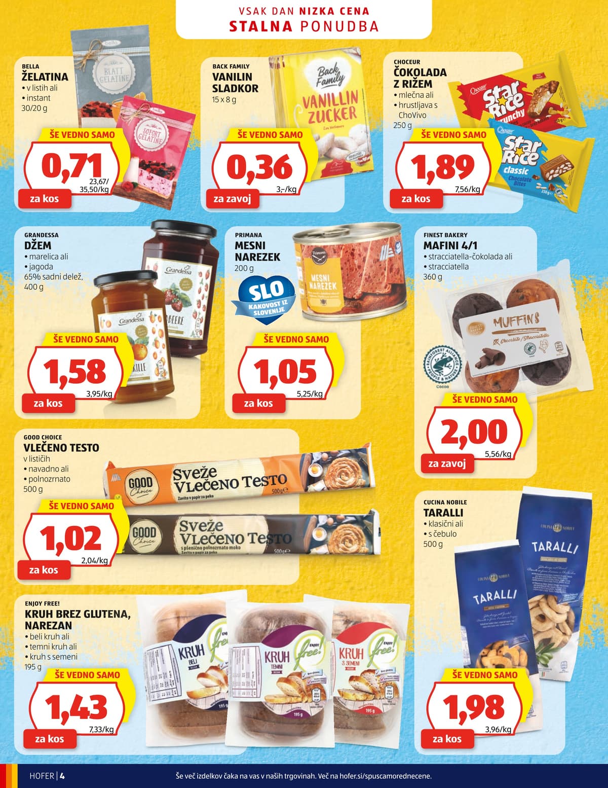 Stran 4. Hofer kataloga - Akcijska Ponudba od 25.02.2026.