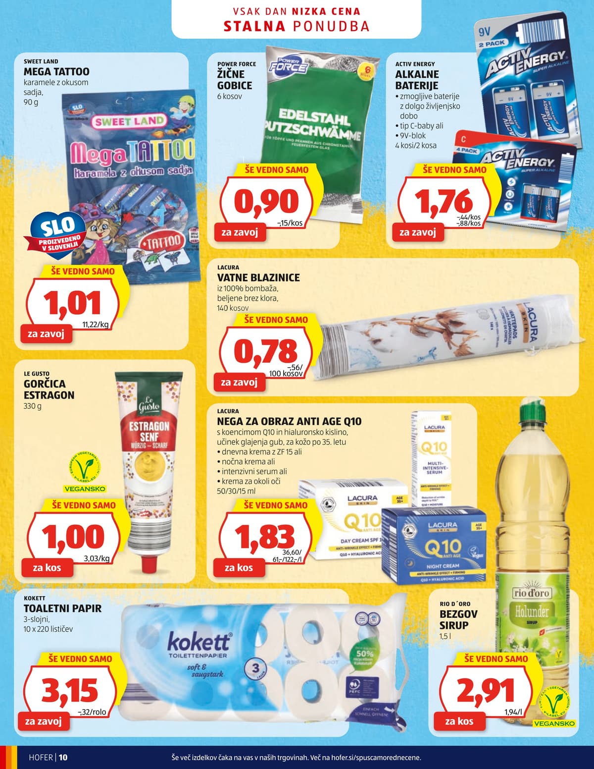 Stran 10. Hofer kataloga - Akcijska Ponudba