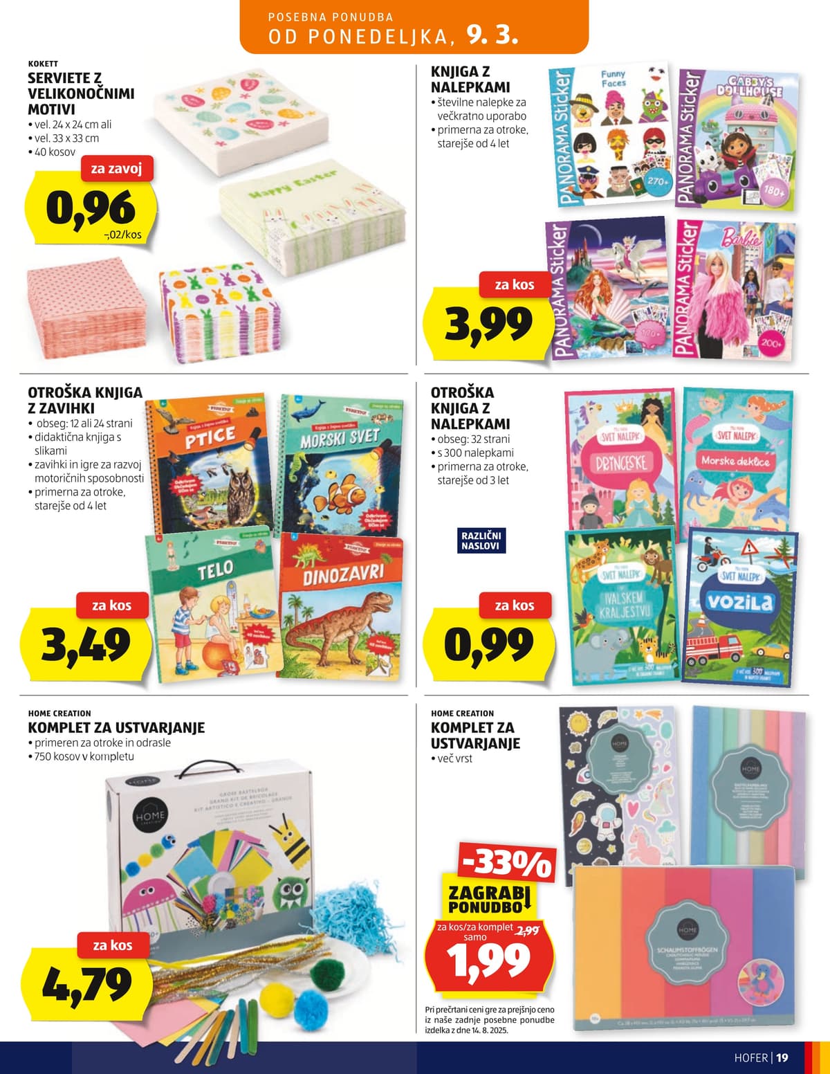 Stran 19. Hofer kataloga - Akcijska Ponudba